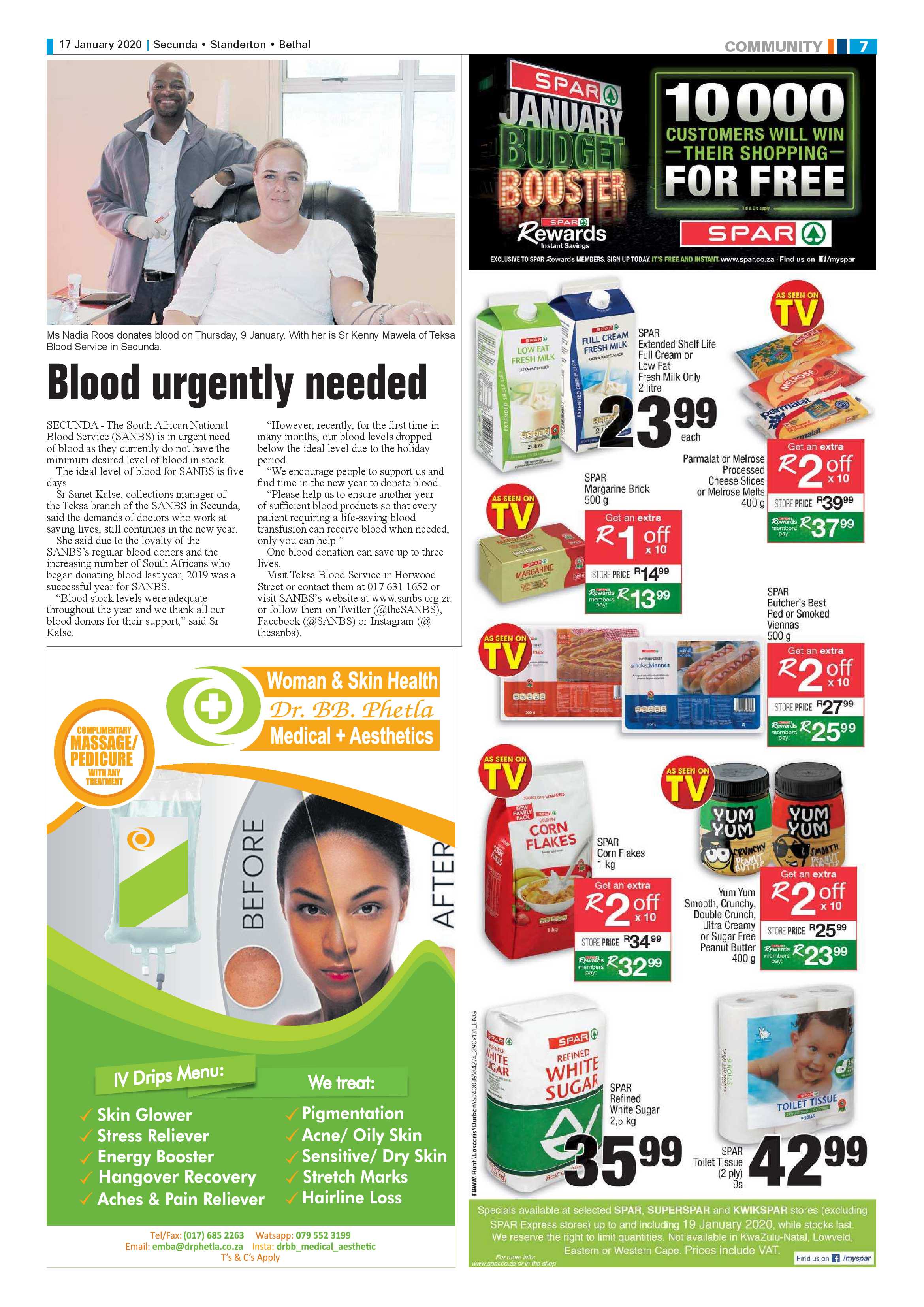 Standerton Advertiser 17 January 2020 page 7