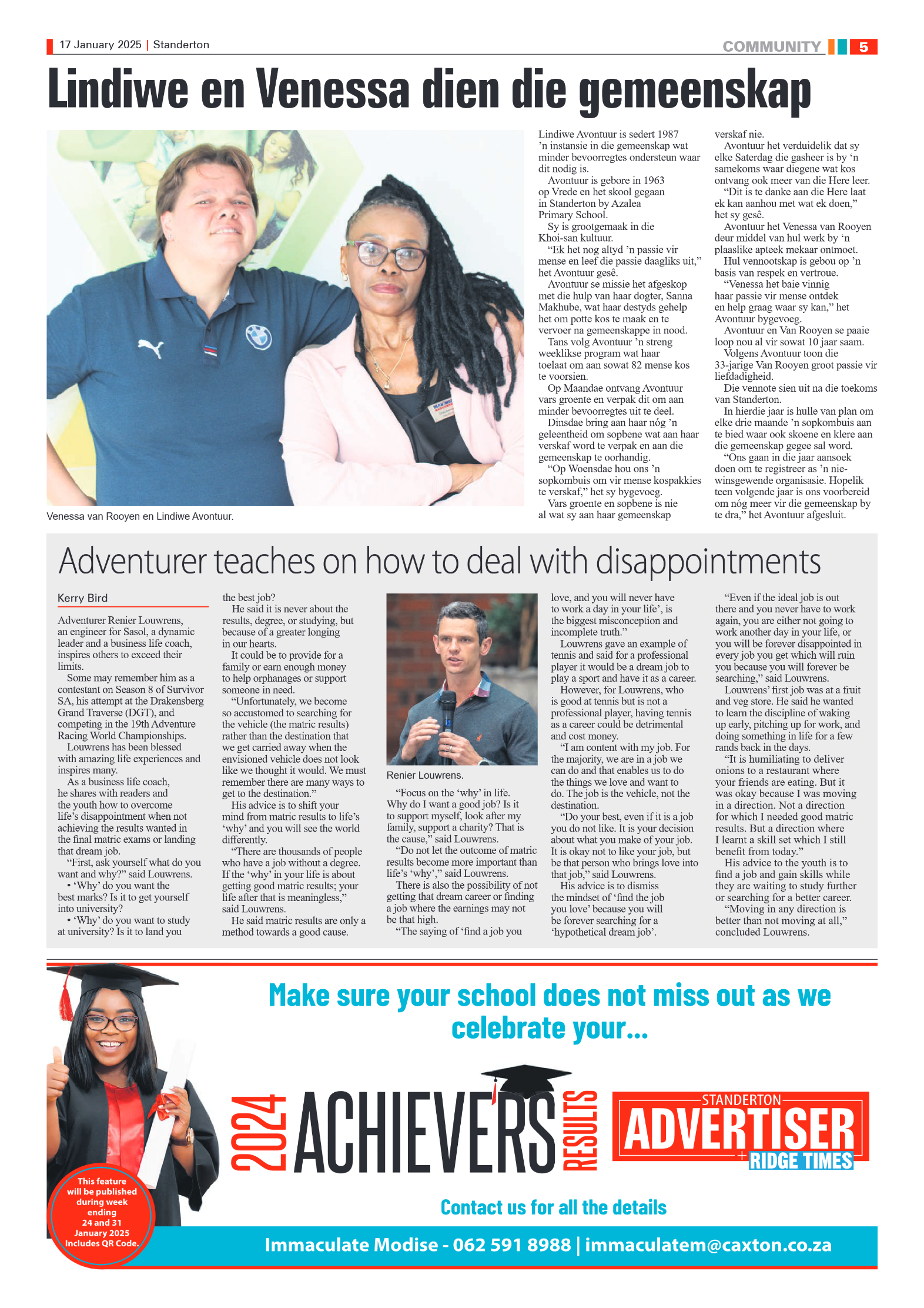Standerton Advertiser 17 January 2025 page 5
