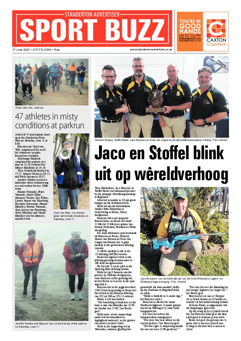 Standerton Advertiser 17 June 2022 page 8