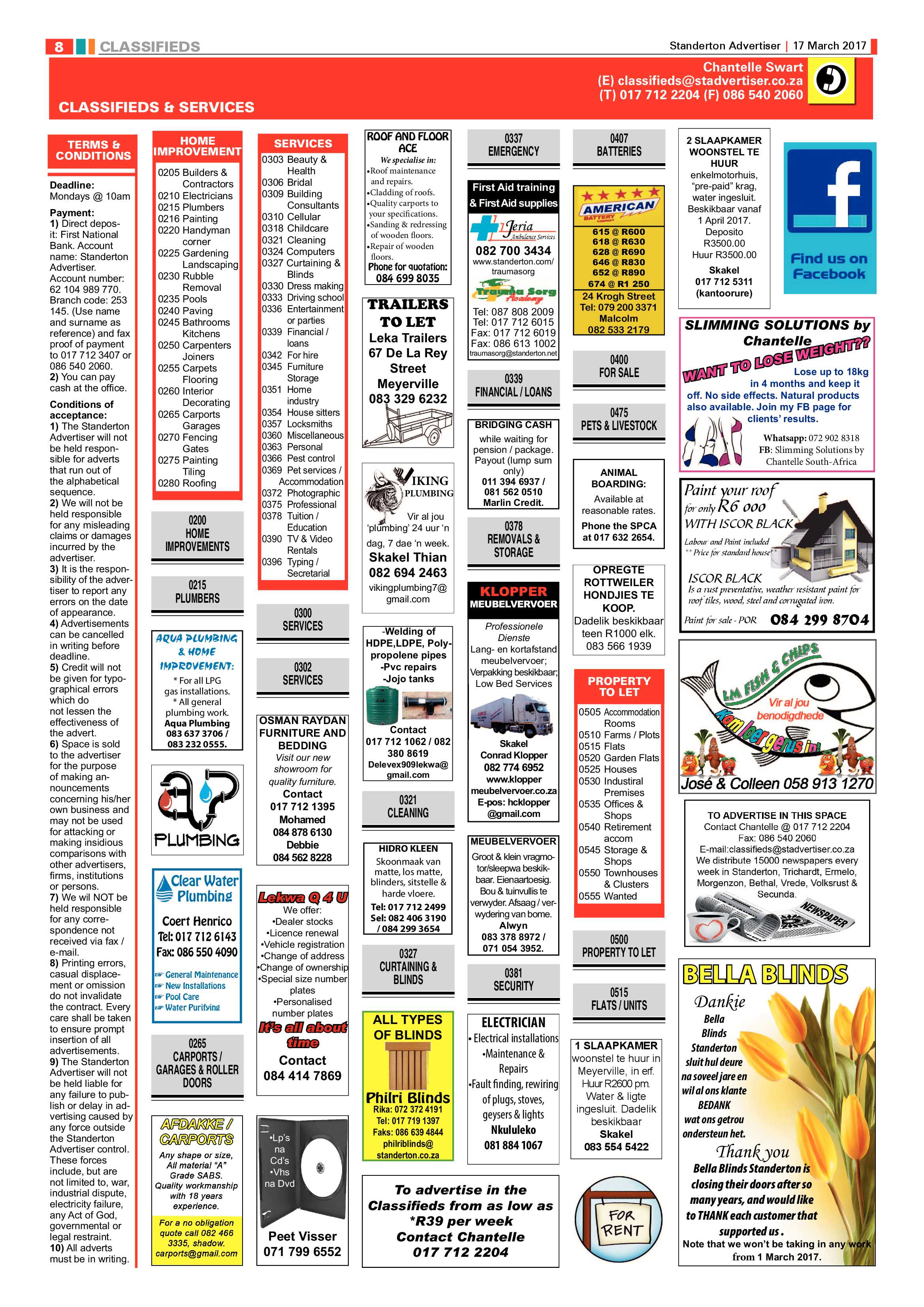 Standerton Advertiser 17 March 2017 page 7