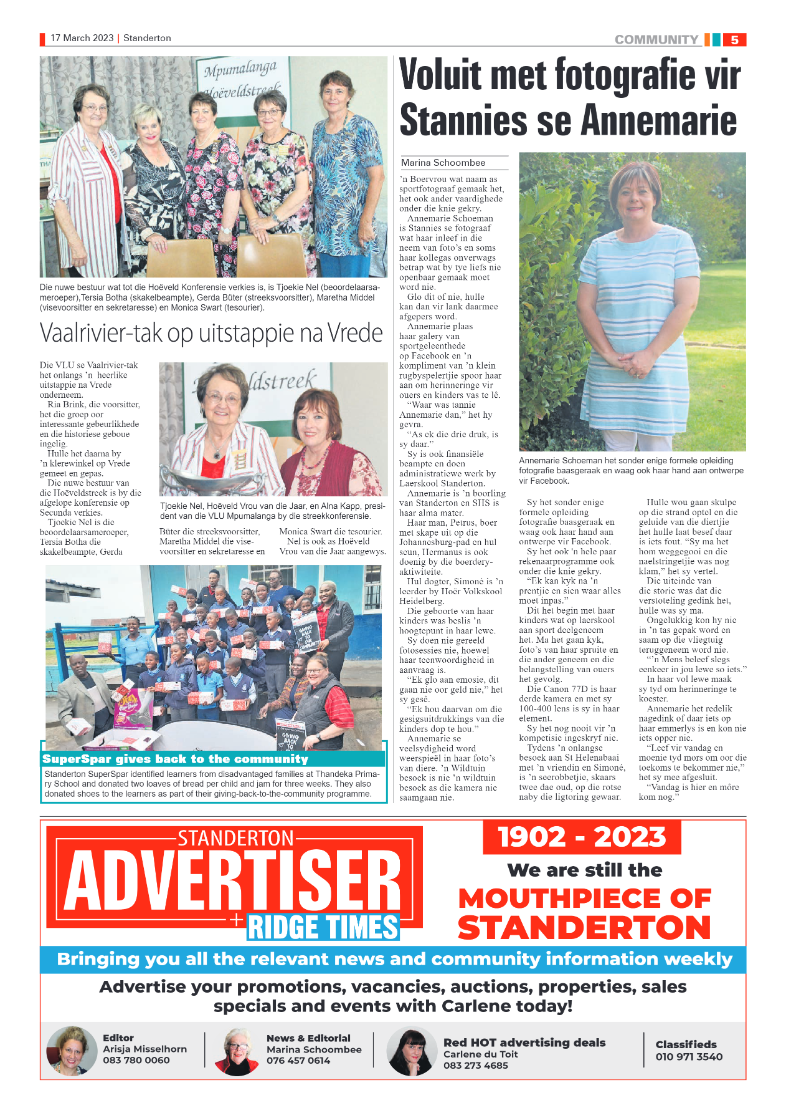 Standerton Advertiser 17 March 2023 page 5
