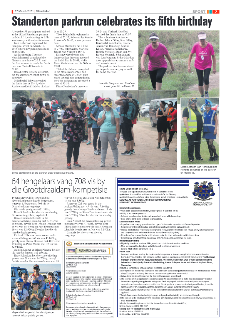 Standerton Advertiser 17 March 2023 page 7