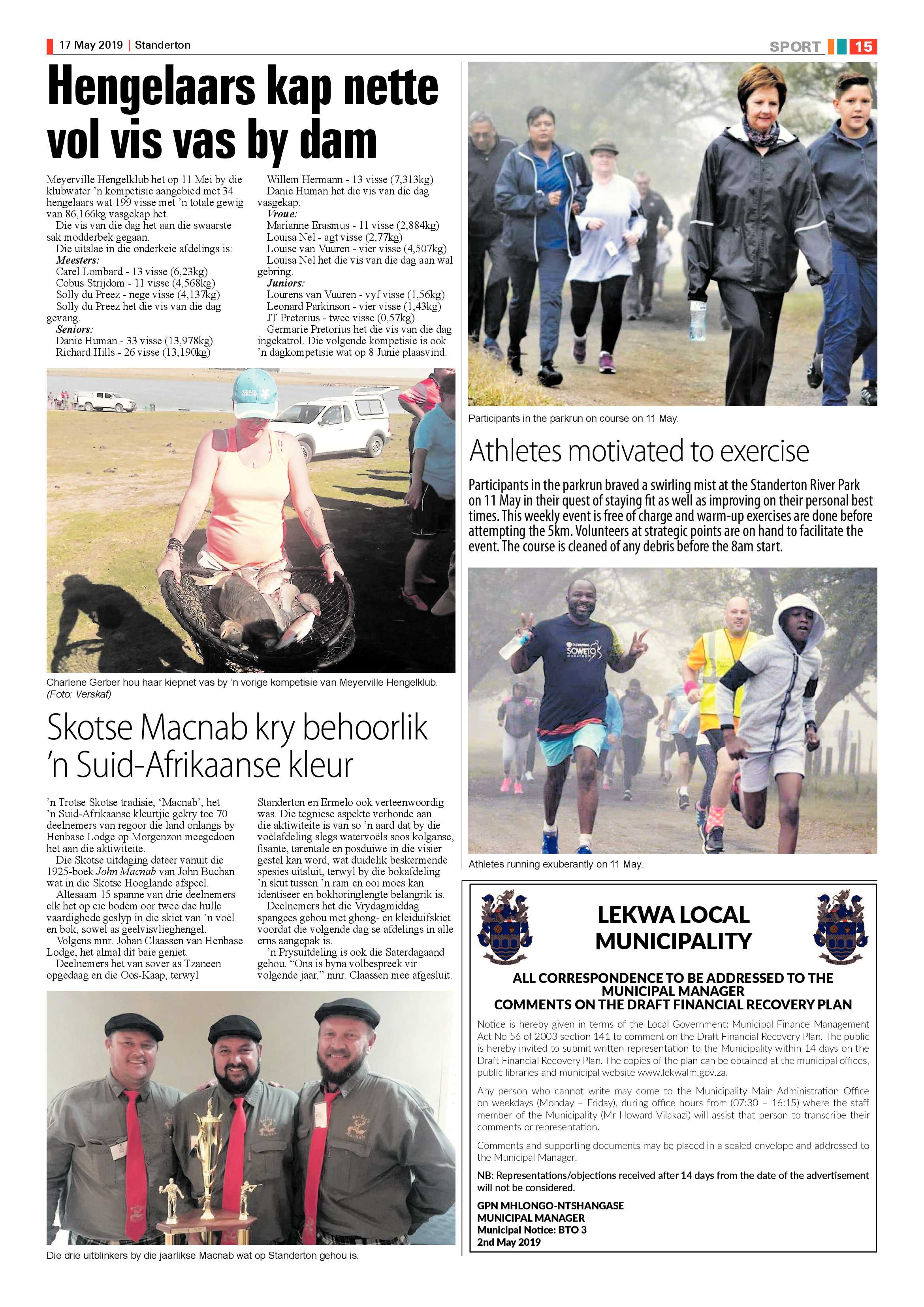 Standerton Advertiser 17 May 2019 page 23