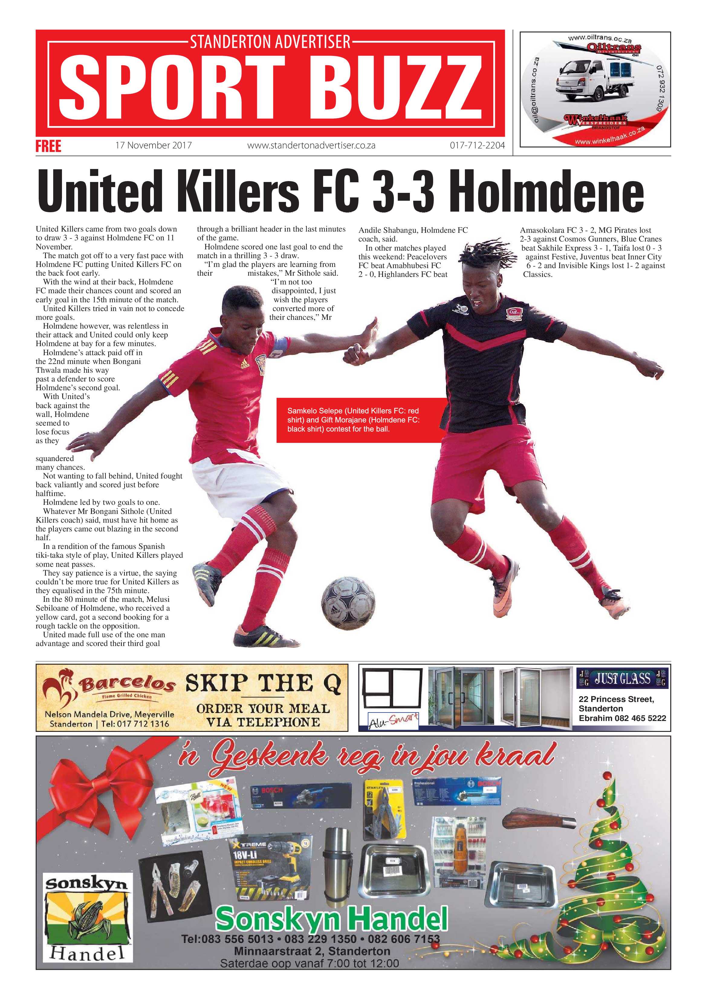 Standerton Advertiser 17 November 2017 page 12
