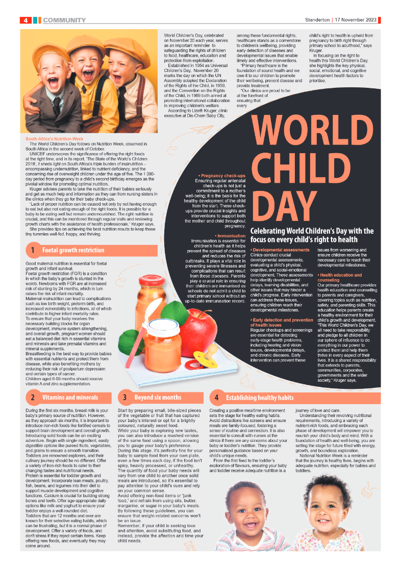 Standerton Advertiser 17 November 2023 page 4
