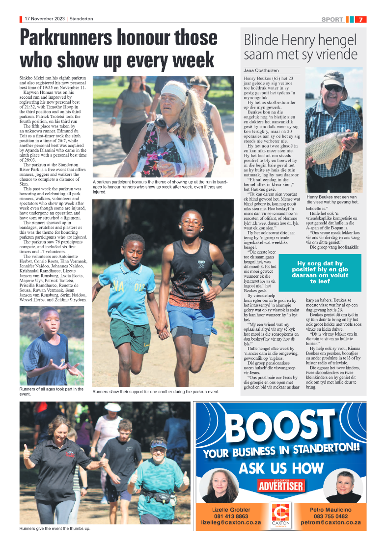 Standerton Advertiser 17 November 2023 page 7