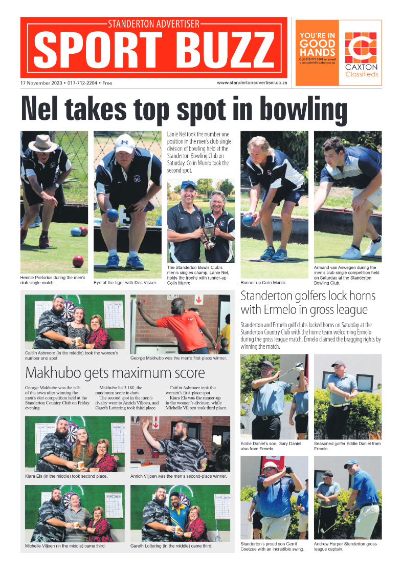 Standerton Advertiser 17 November 2023 page 8