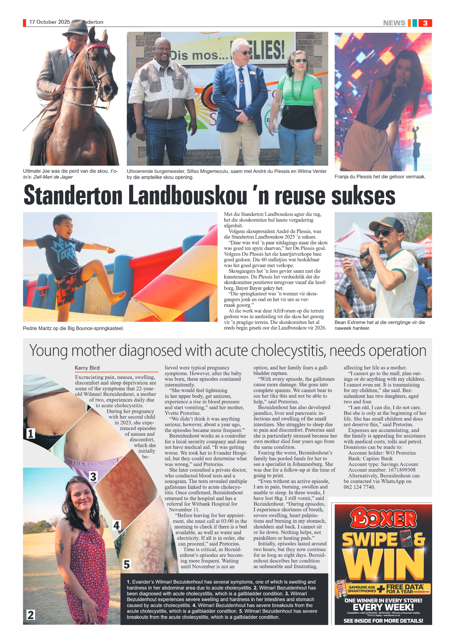 Standerton Advertiser 17 October 2025 page 3