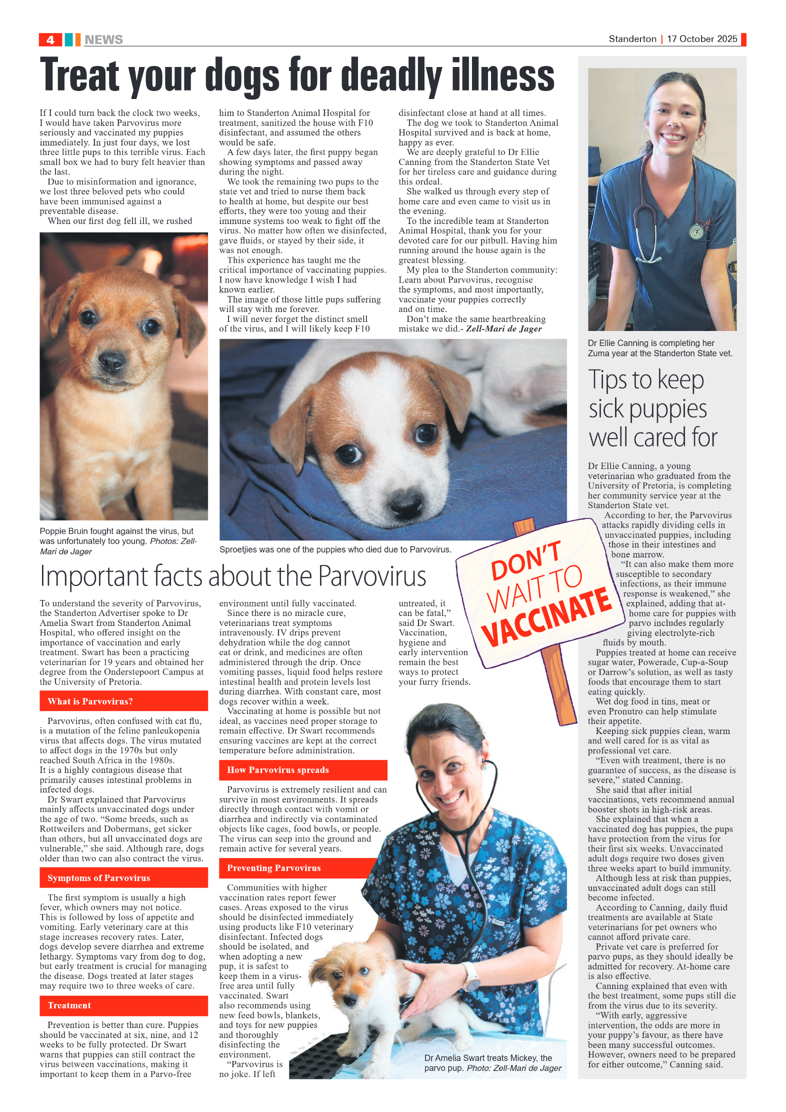 Standerton Advertiser 17 October 2025 page 4