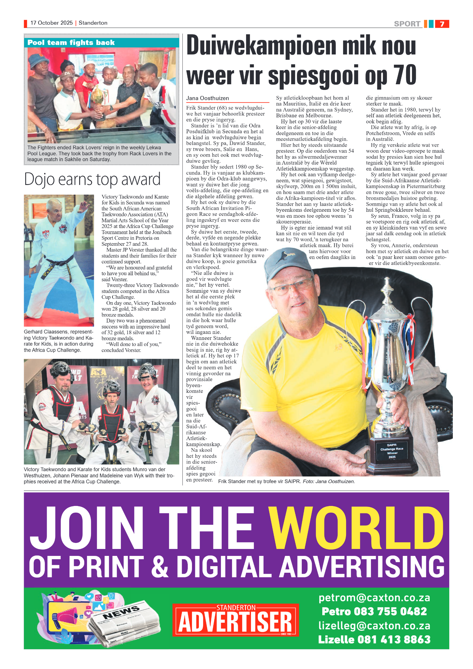 Standerton Advertiser 17 October 2025 page 7