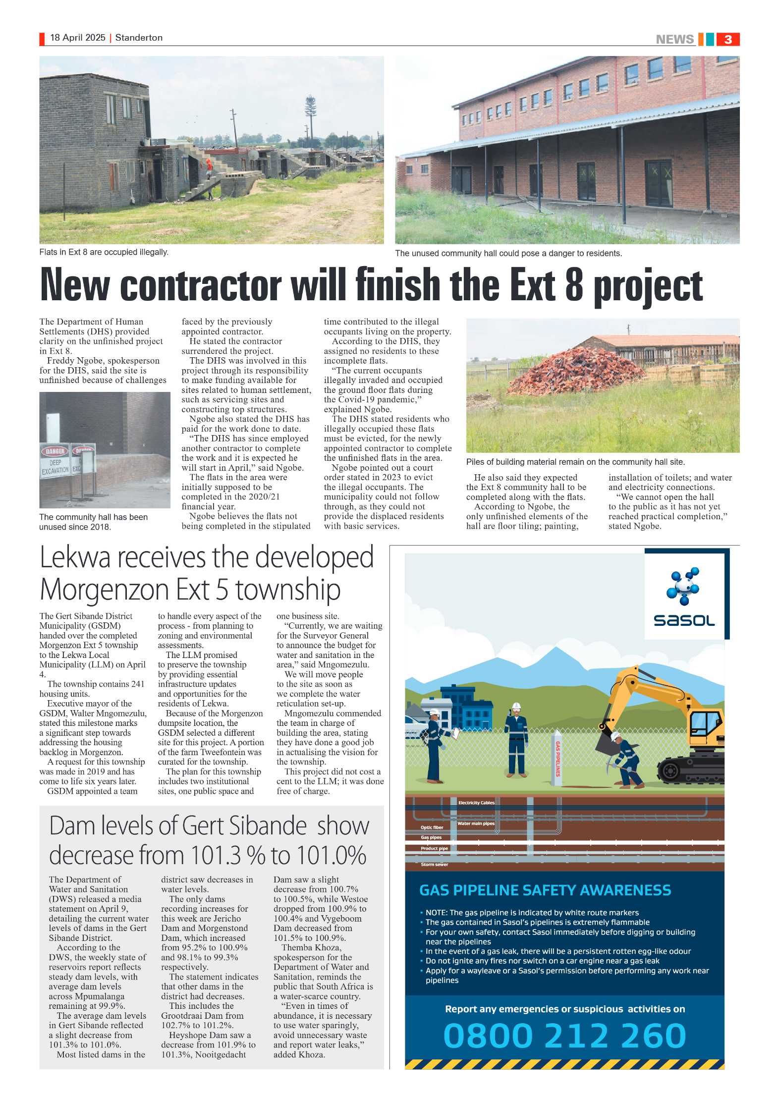Standerton Advertiser 18 April 2025 page 3