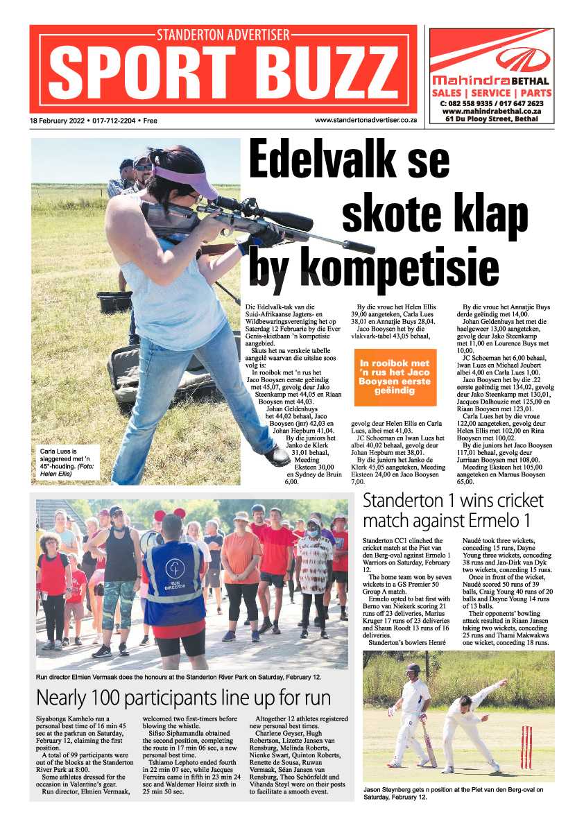 Standerton Advertiser 18 February 2022 page 8