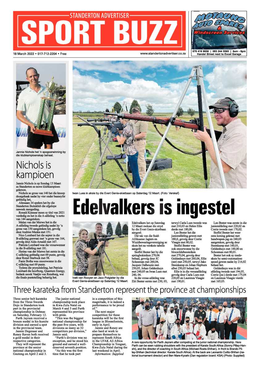 Standerton Advertiser 18 March 2022 page 8
