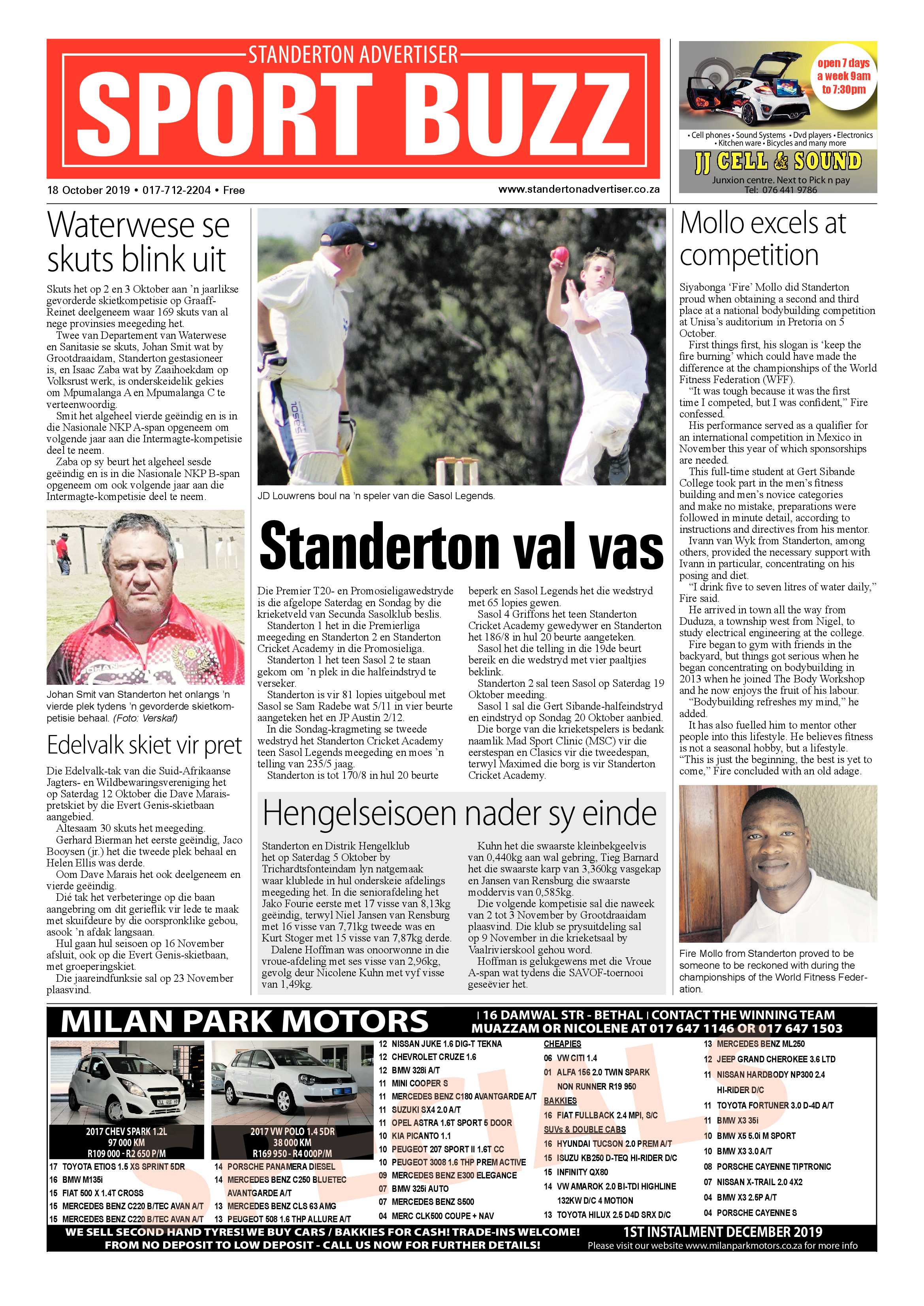 Standerton Advertiser 18 October 2019 page 16