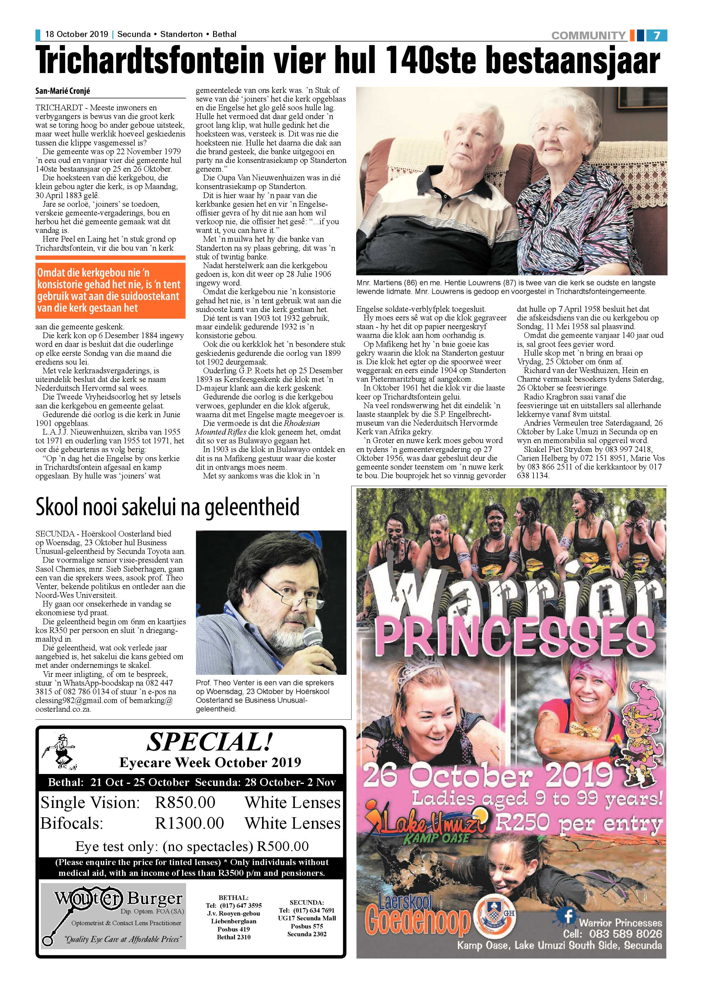 Standerton Advertiser 18 October 2019 page 7