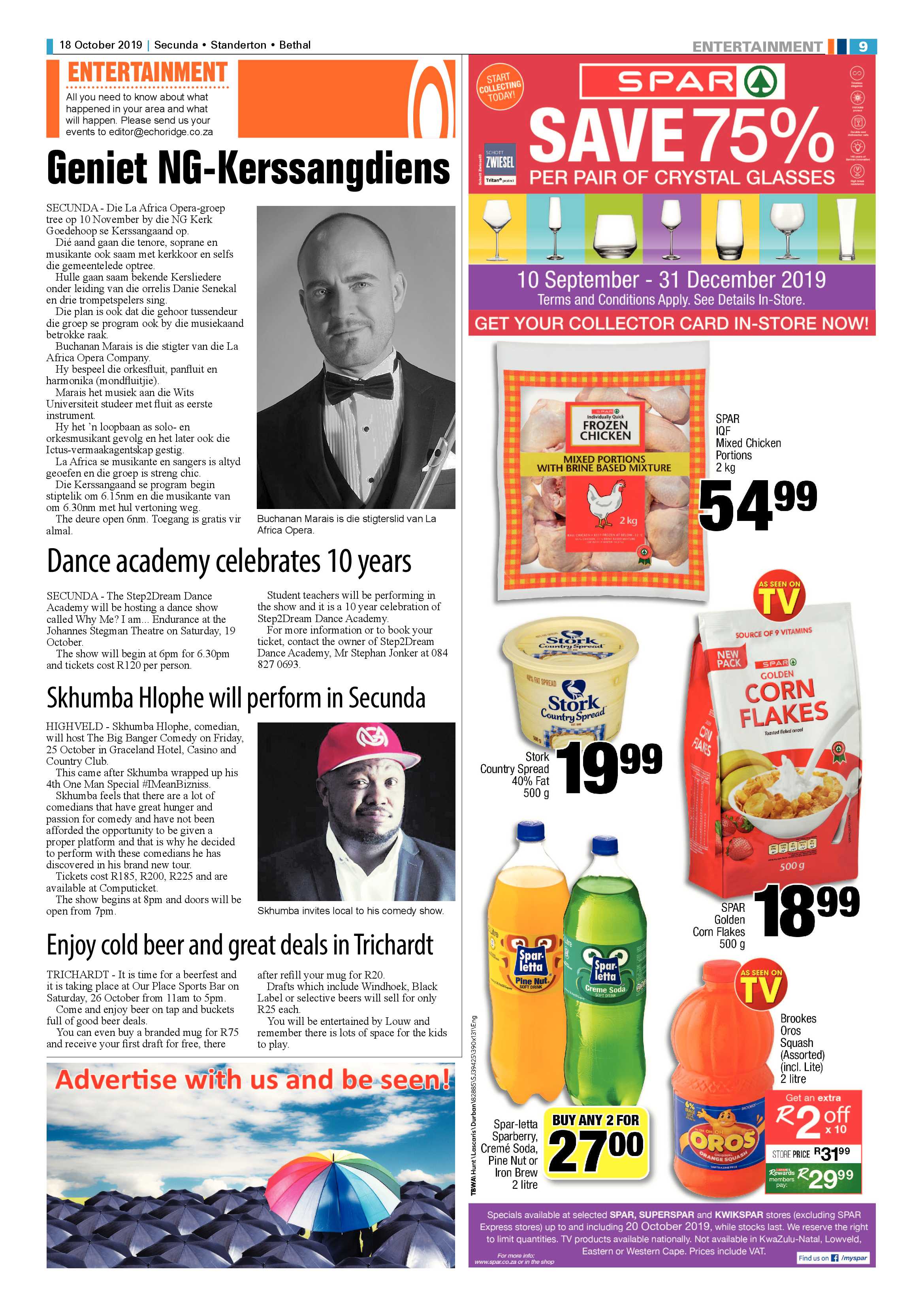Standerton Advertiser 18 October 2019 page 9