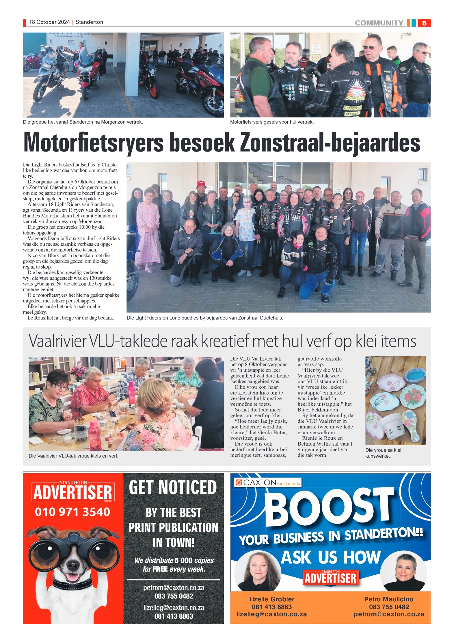 Standerton Advertiser 18 October 2024 page 5
