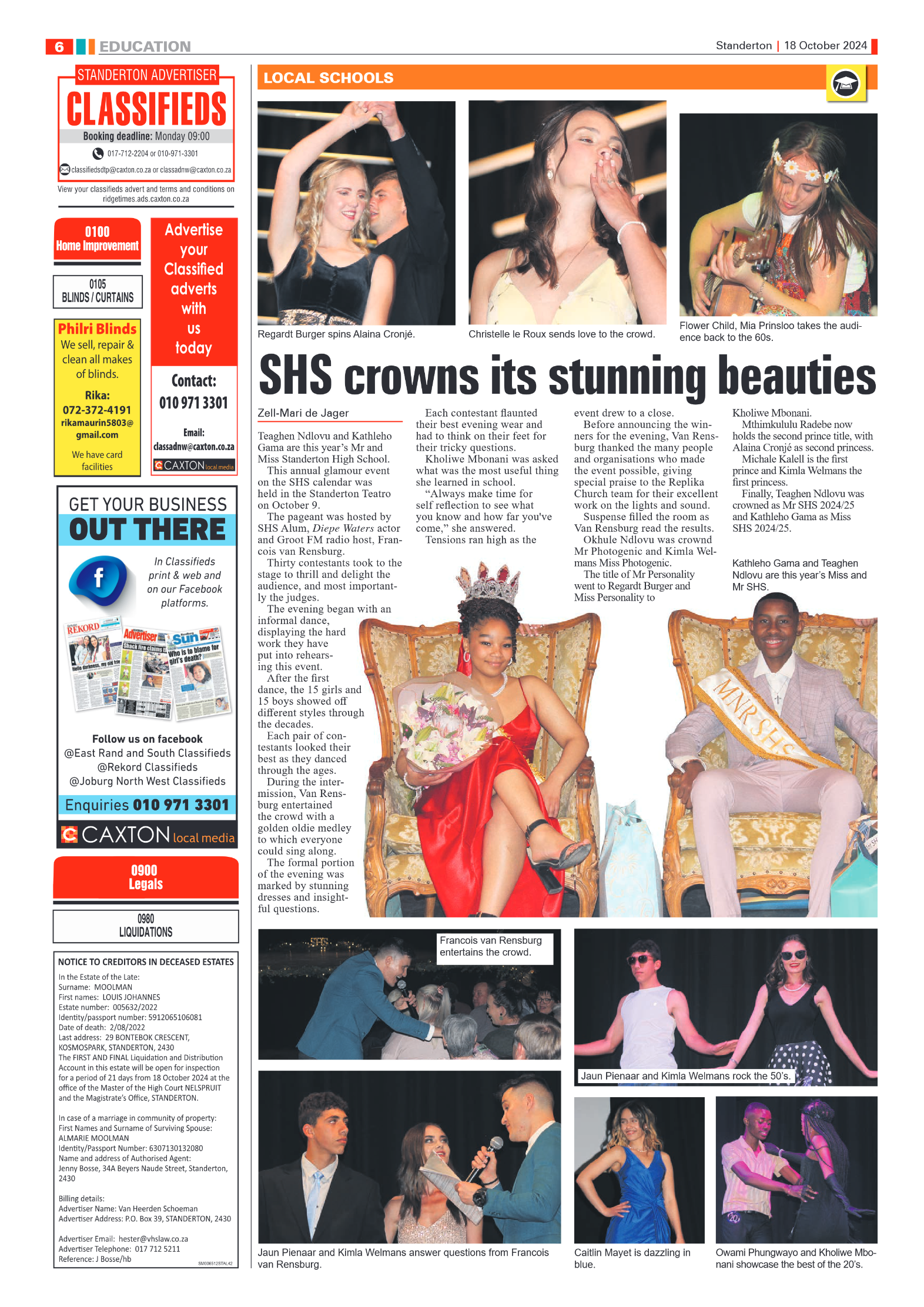 Standerton Advertiser 18 October 2024 page 6