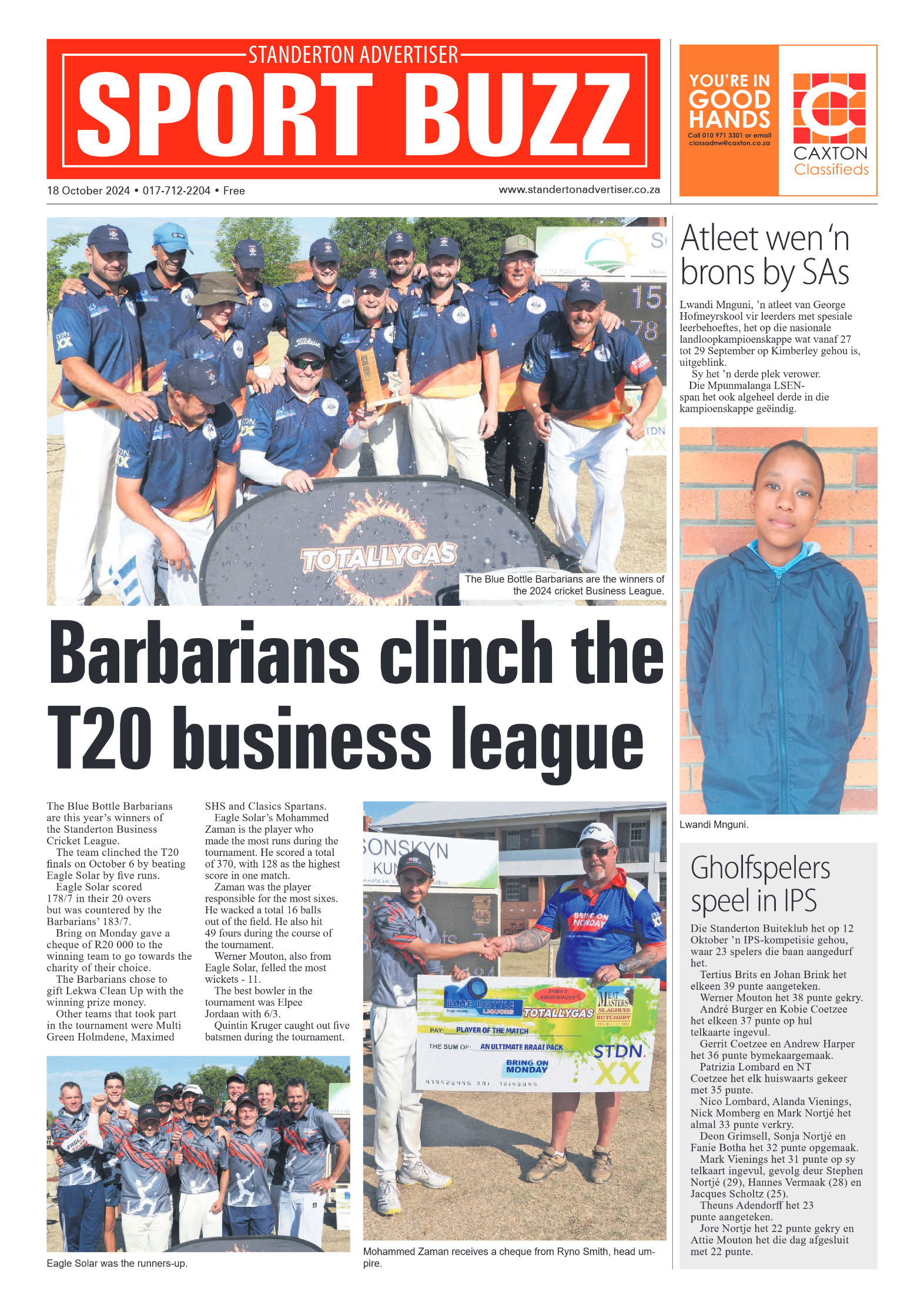 Standerton Advertiser 18 October 2024 page 8
