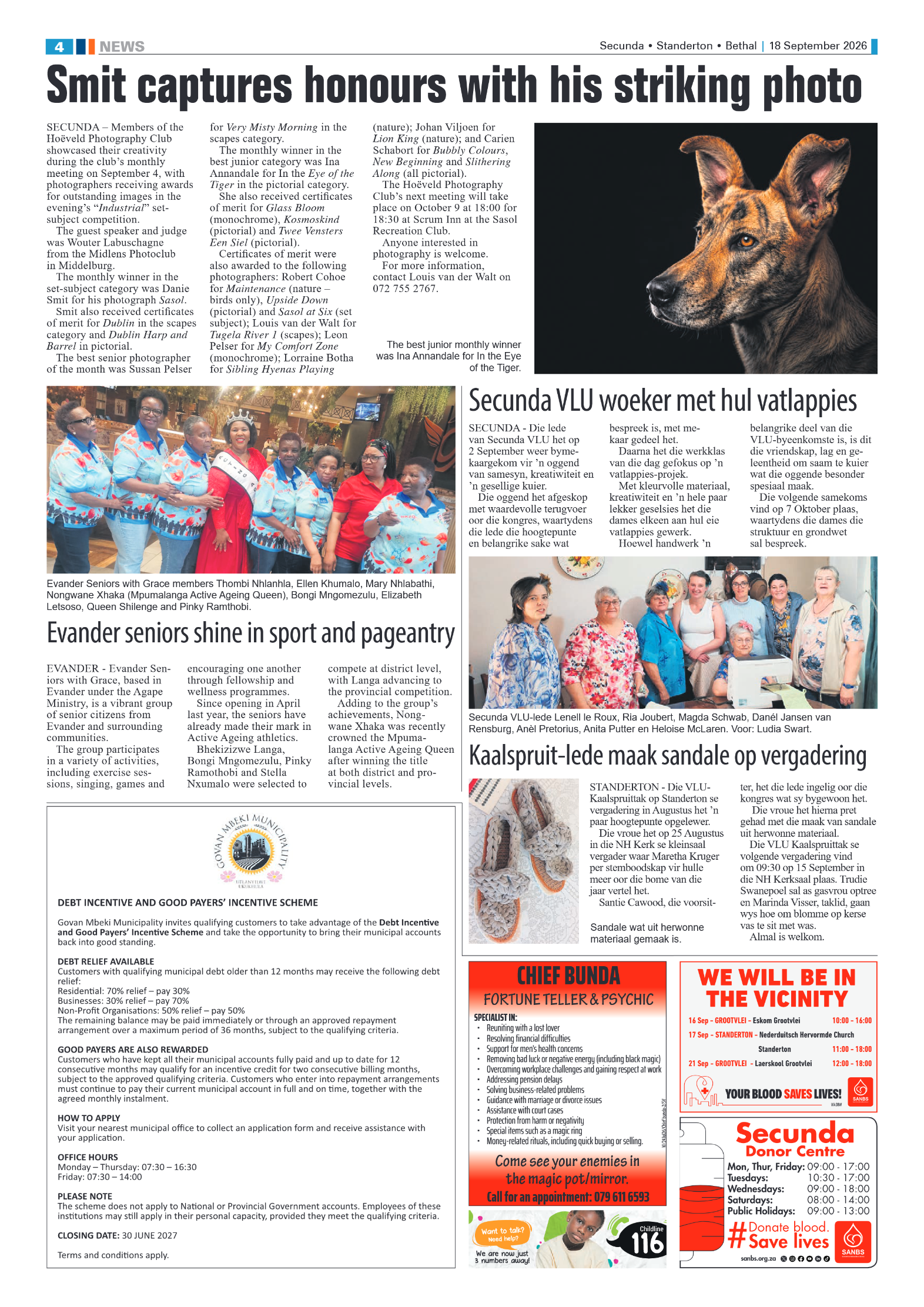 Standerton Advertiser 18 September 2026 page 4