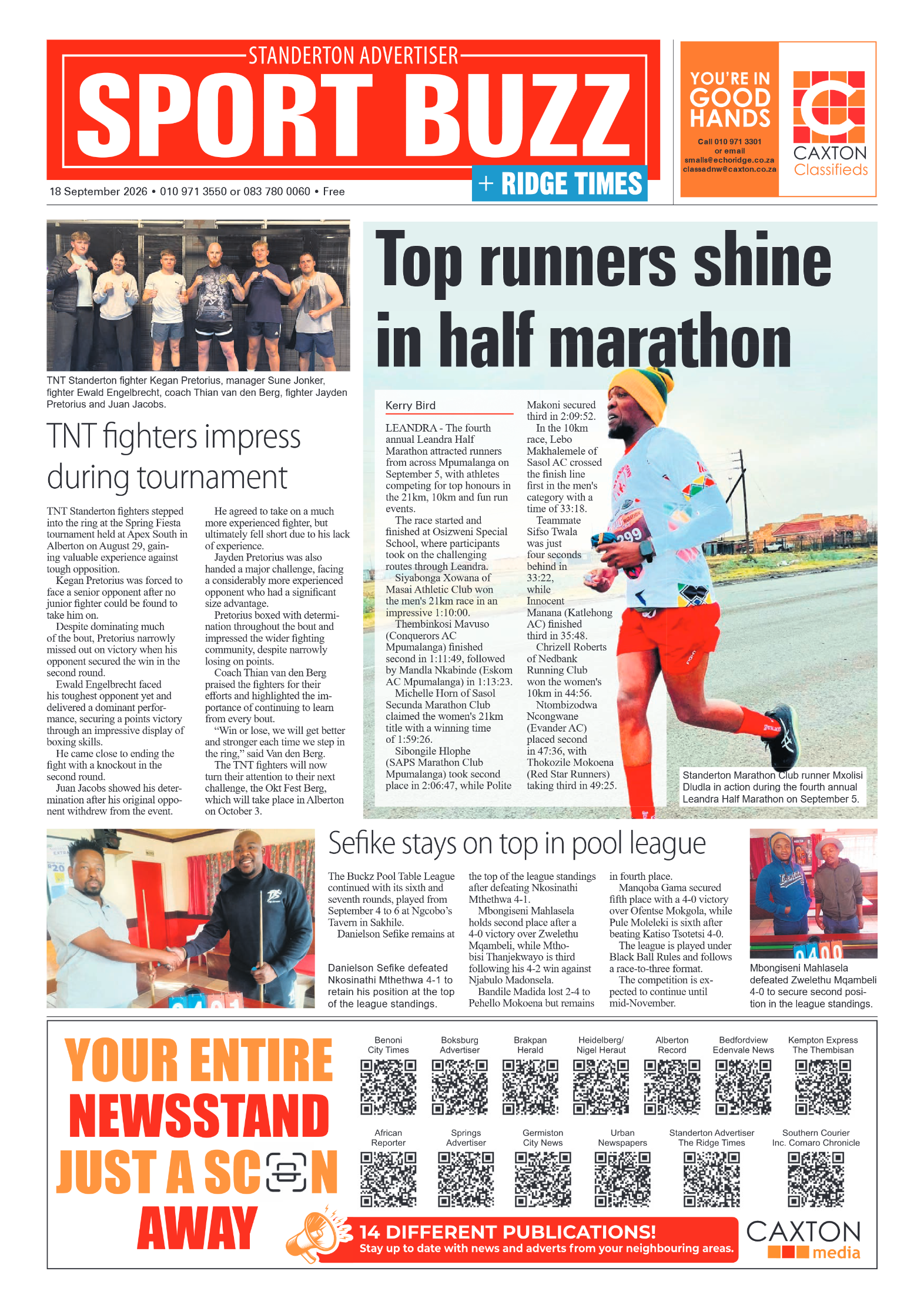 Standerton Advertiser 18 September 2026 page 8