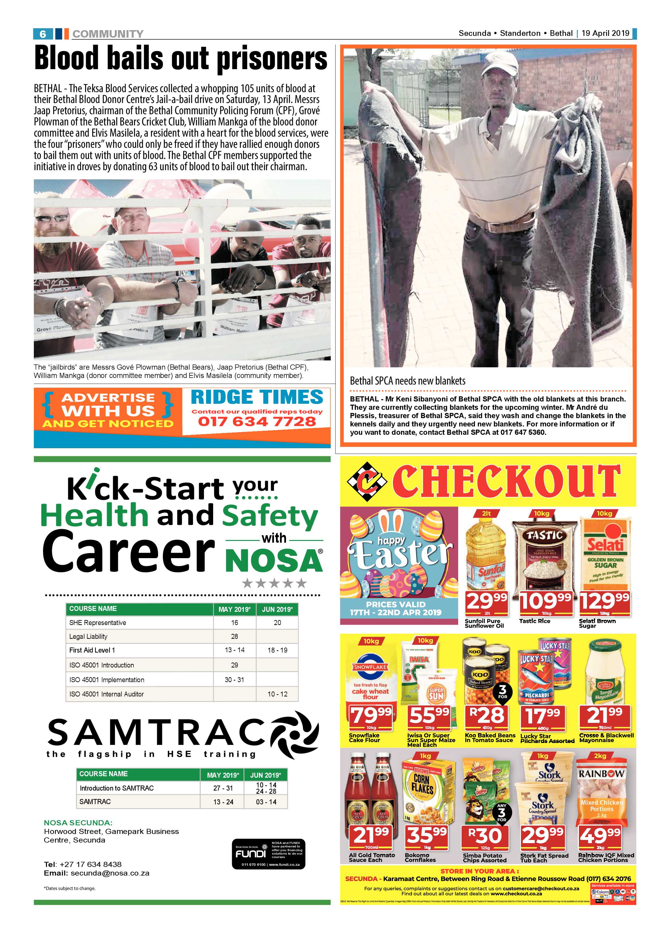 Standerton Advertiser 19 April 2019 page 12