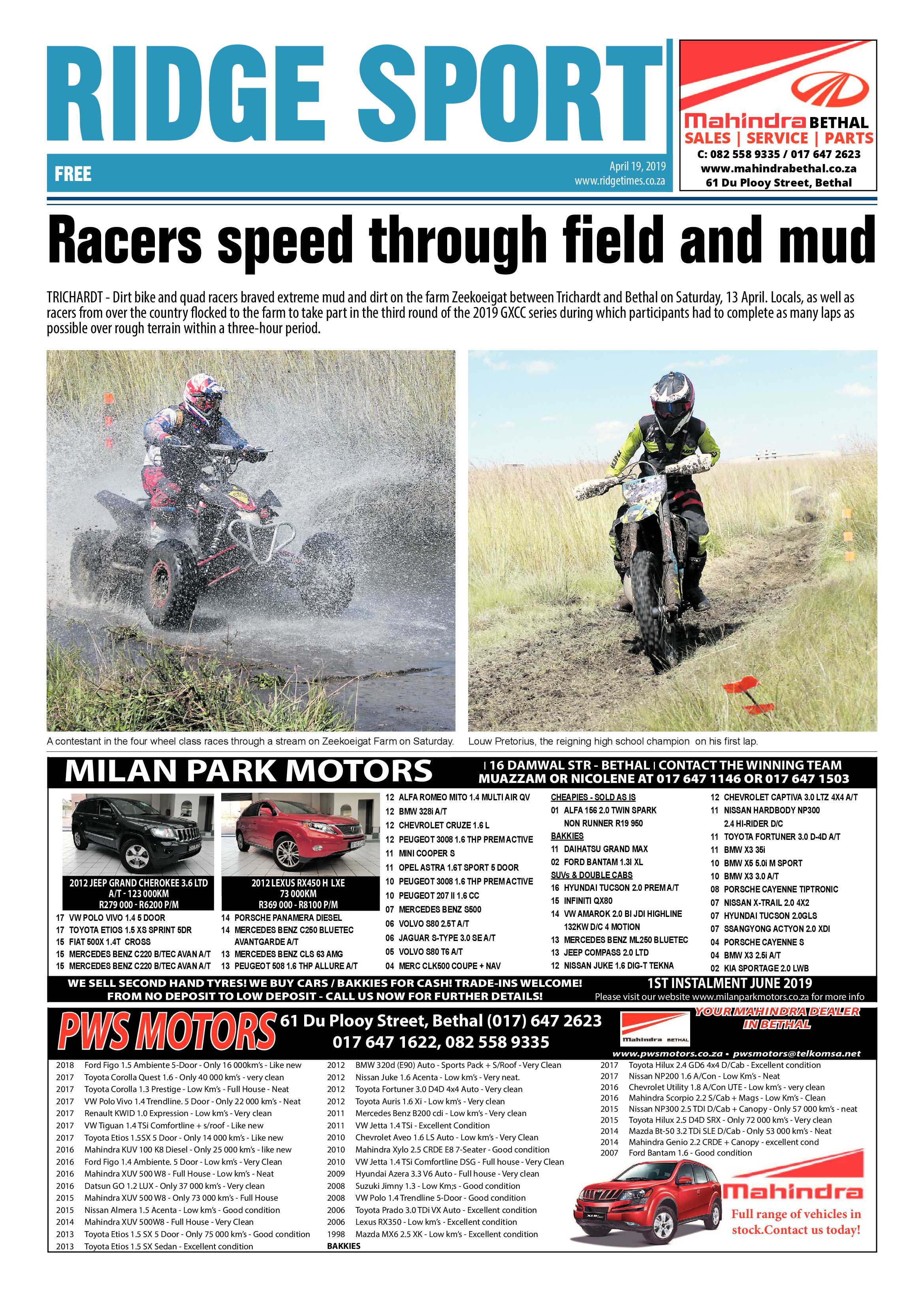 Standerton Advertiser 19 April 2019 page 22