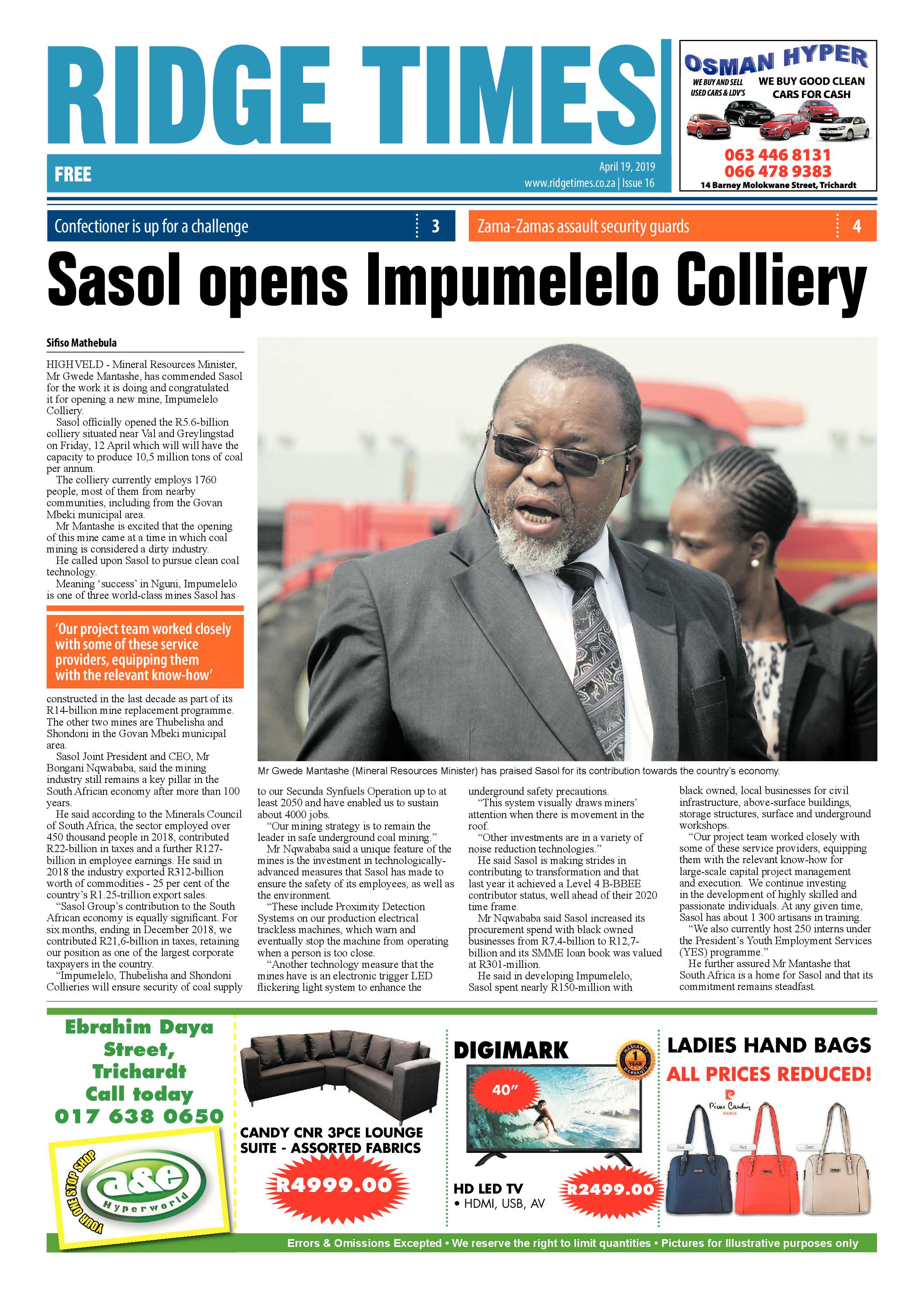 Standerton Advertiser 19 April 2019 page 7