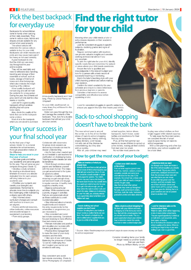 Standerton Advertiser 19 January 2024 page 4
