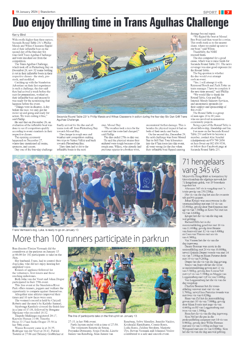 Standerton Advertiser 19 January 2024 page 7