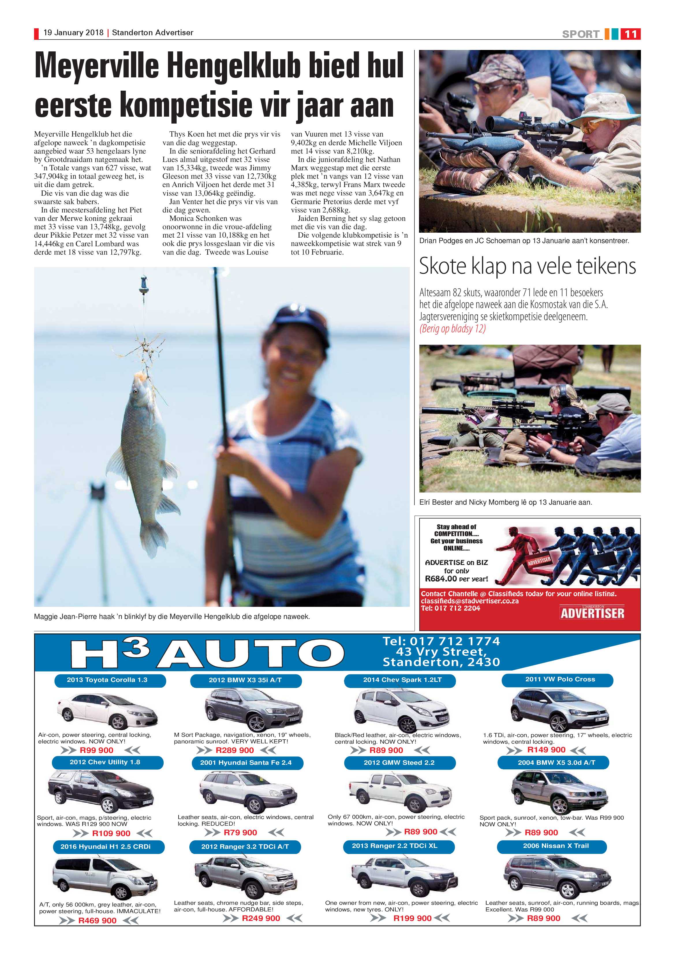 Standerton Advertiser 19 January 2018 page 11