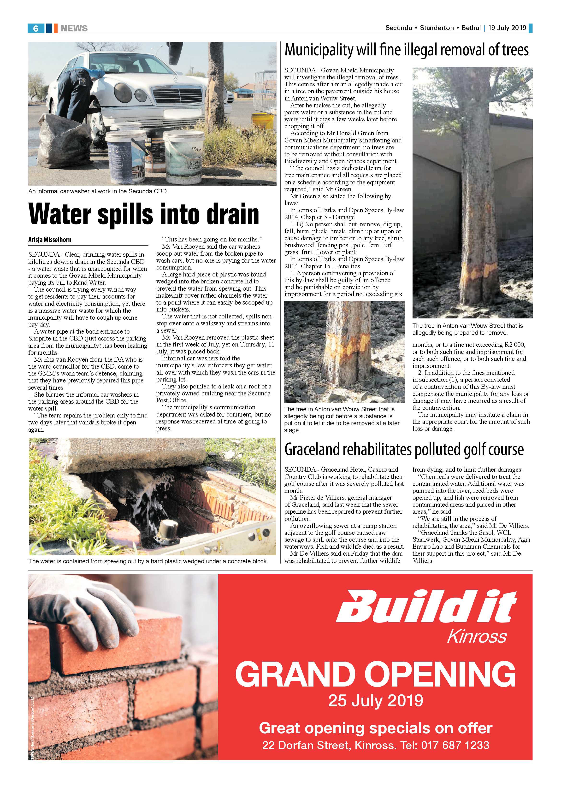 Standerton Advertiser 19 July 2019 page 12