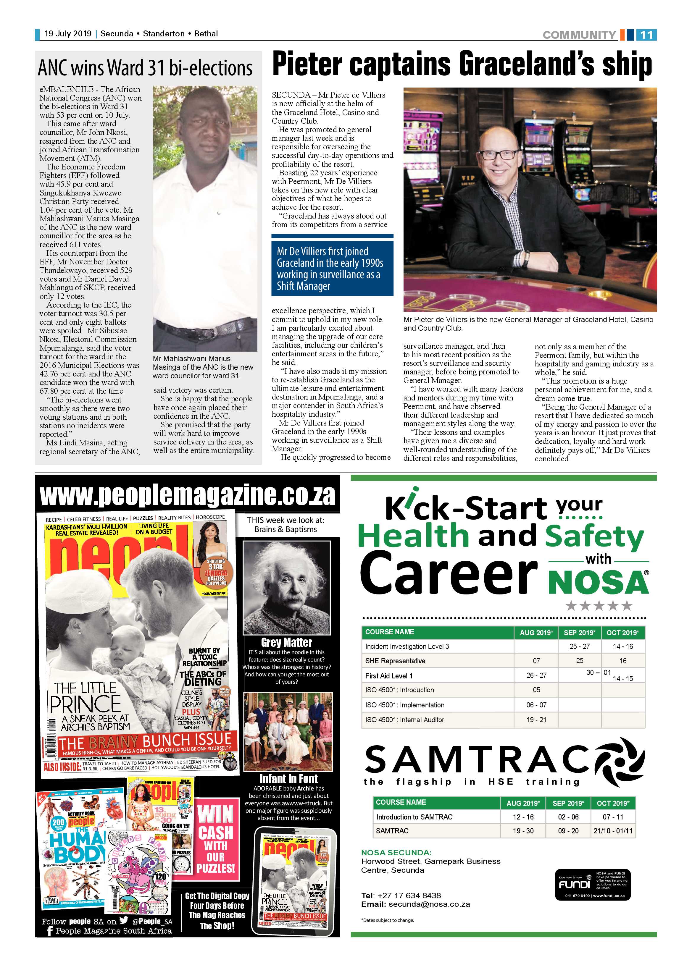 Standerton Advertiser 19 July 2019 page 17