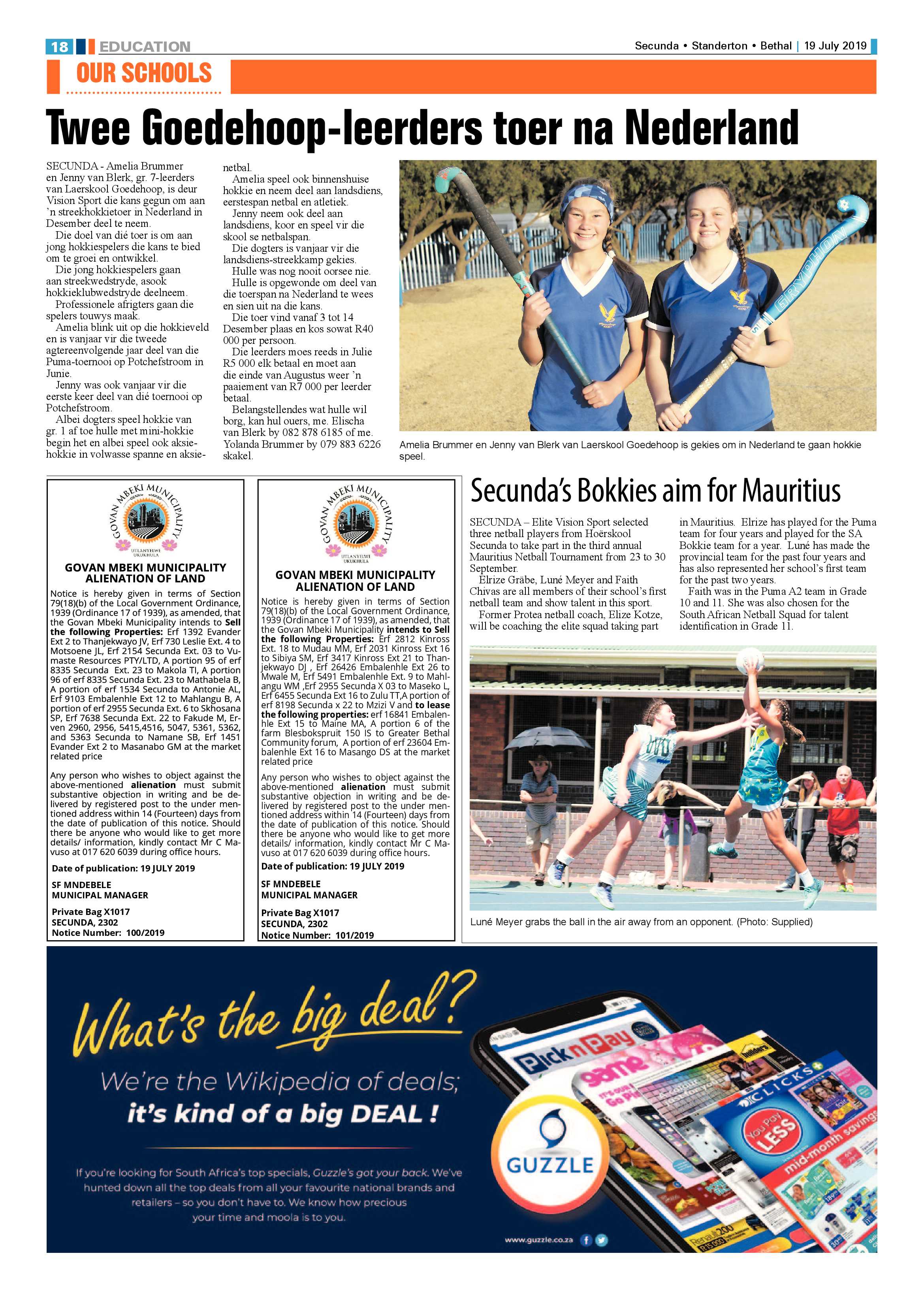 Standerton Advertiser 19 July 2019 page 24