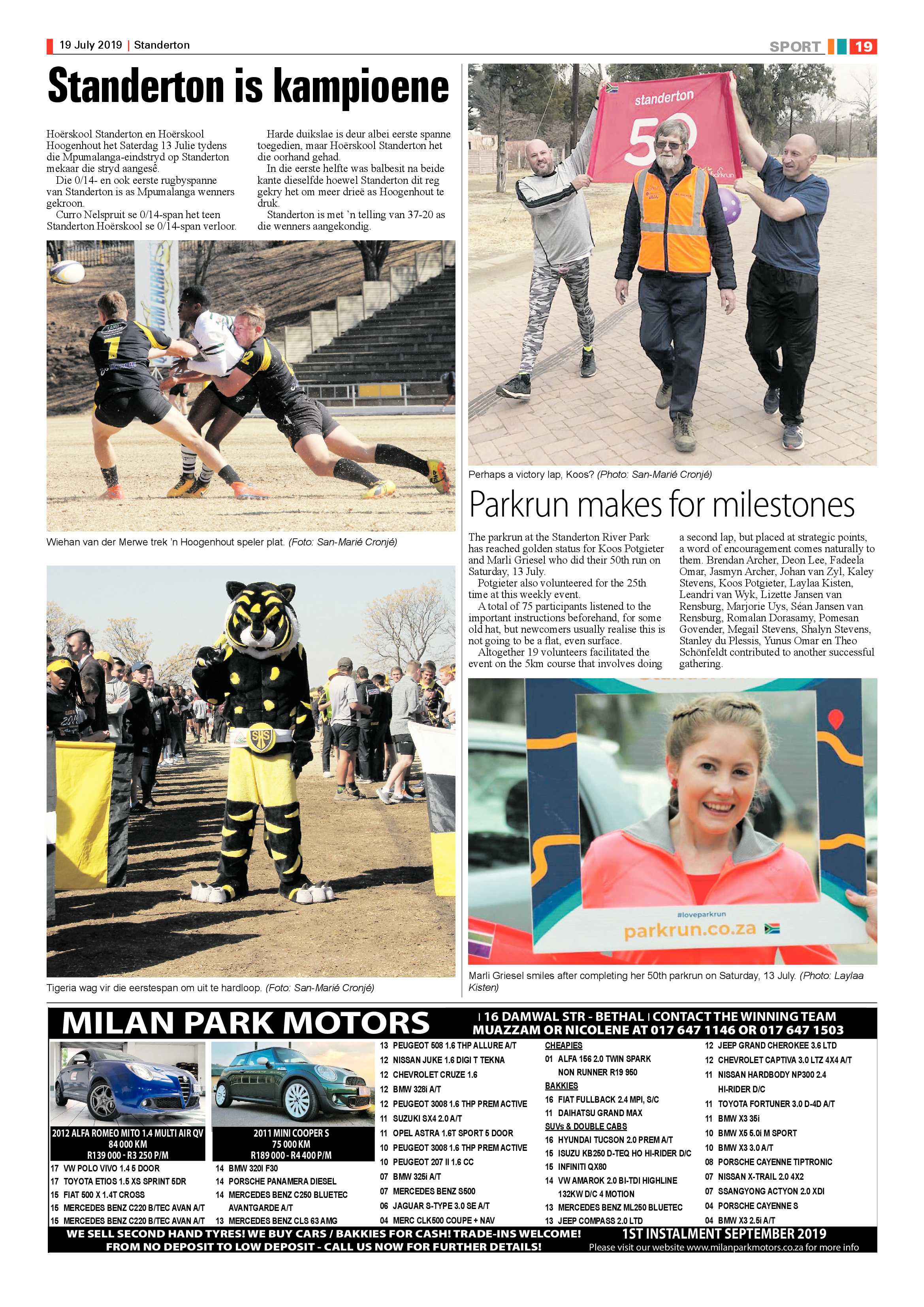 Standerton Advertiser 19 July 2019 page 31