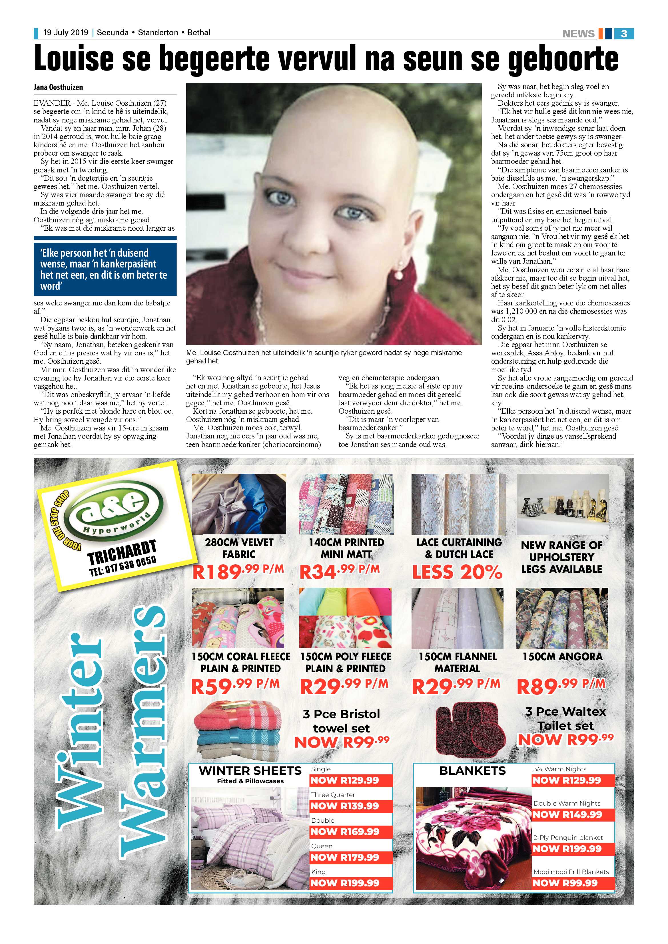Standerton Advertiser 19 July 2019 page 9