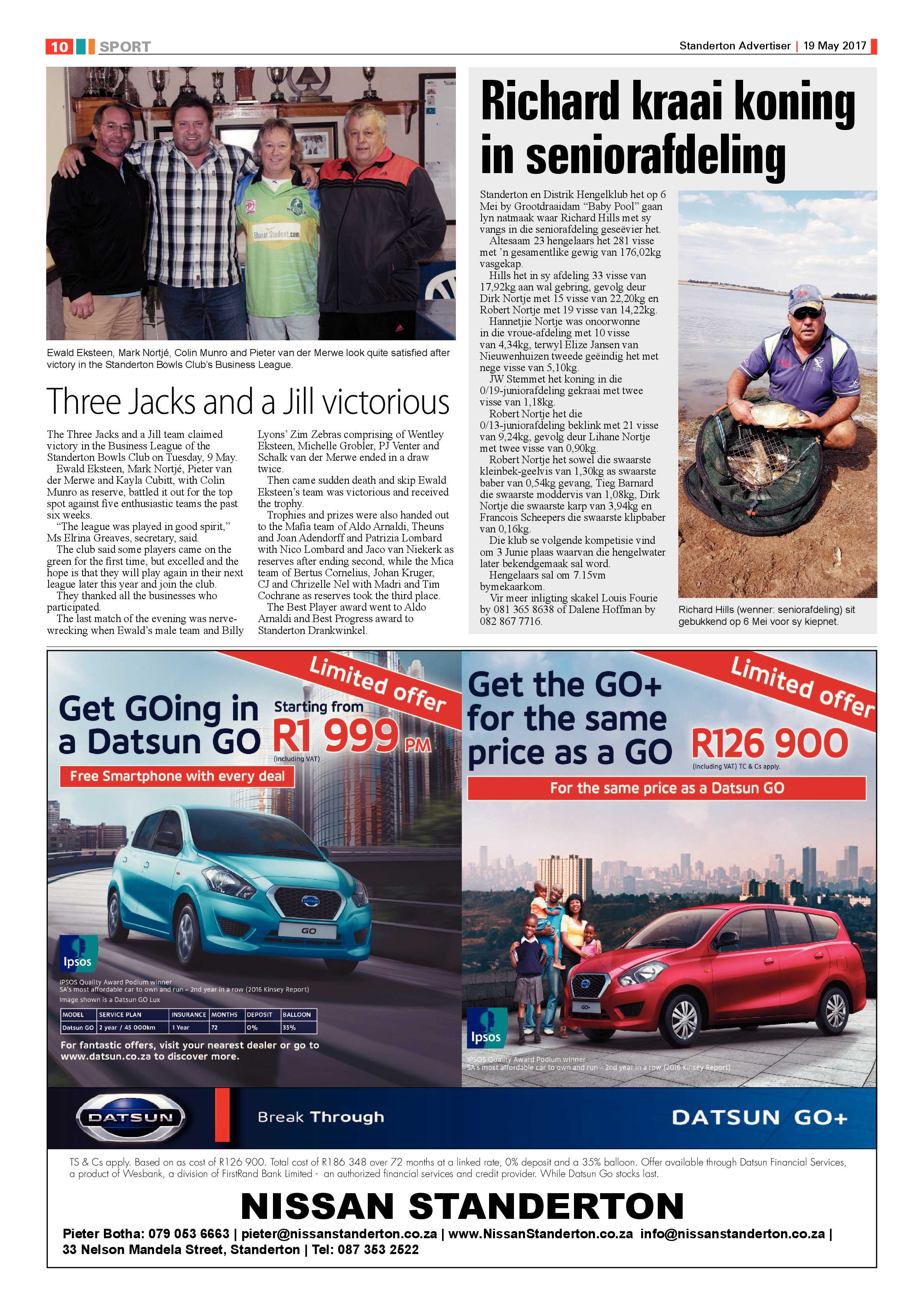 STANDERTON ADVERTISER 19 MAY 2017 page 10