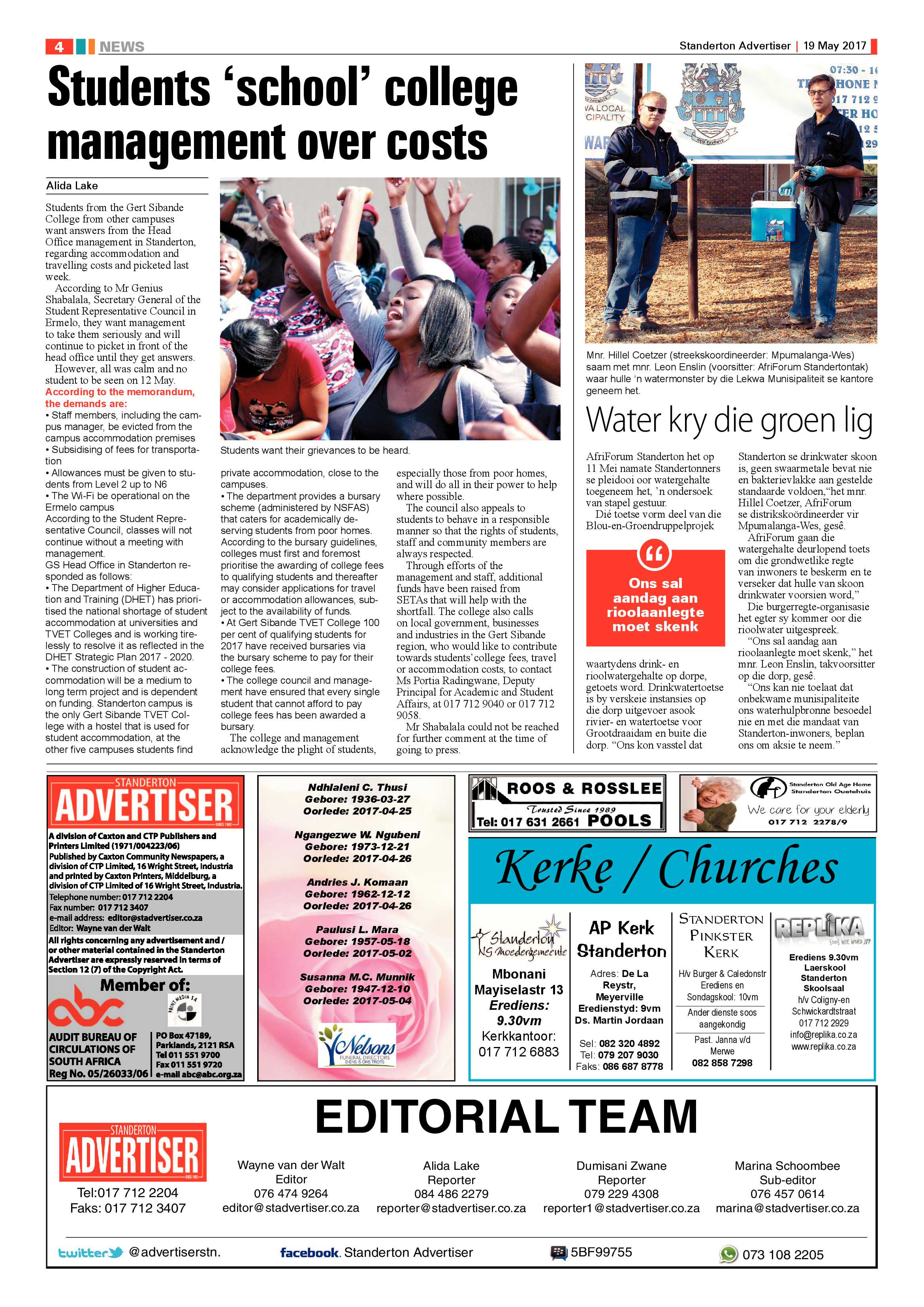 STANDERTON ADVERTISER 19 MAY 2017 page 4