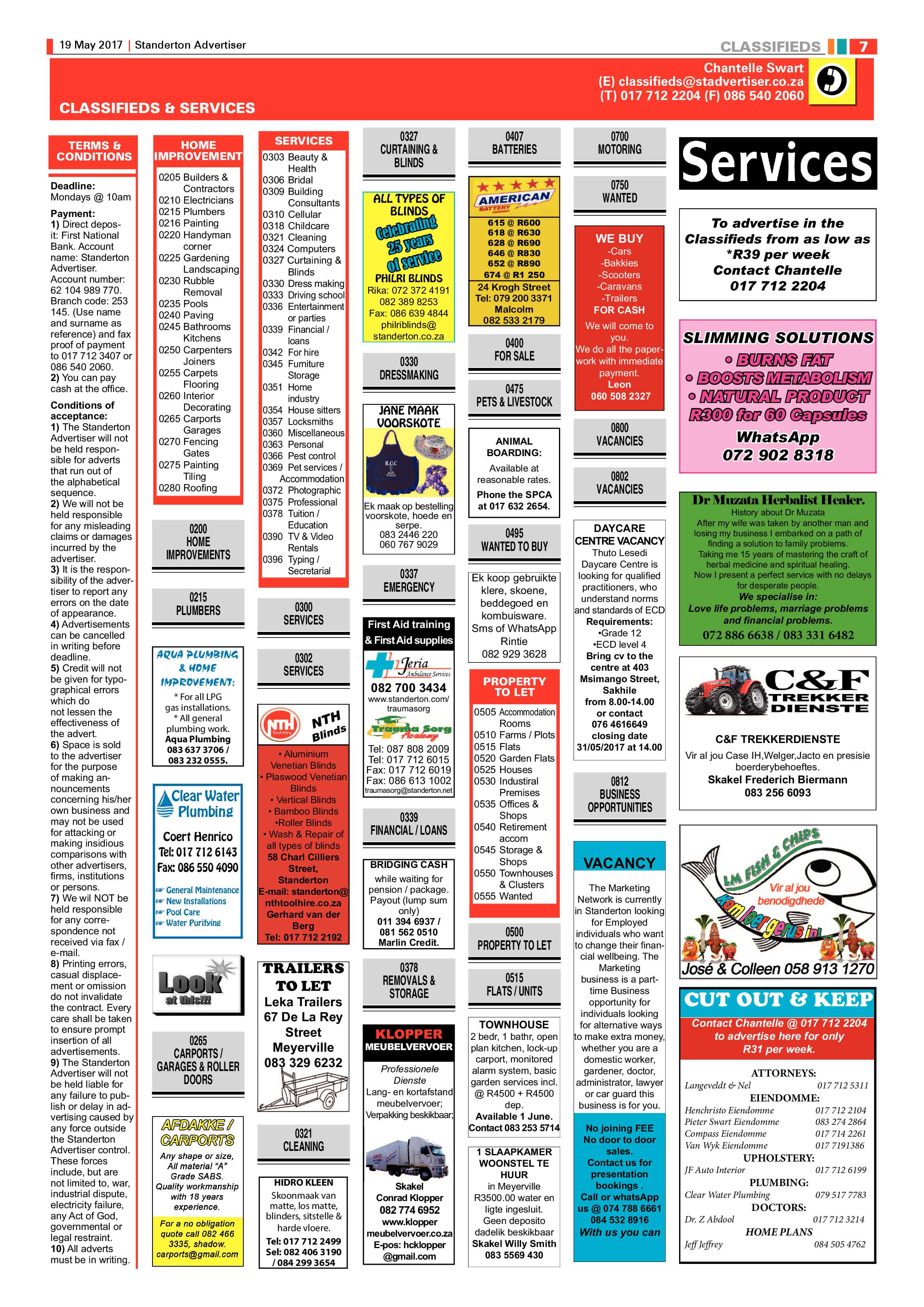 STANDERTON ADVERTISER 19 MAY 2017 page 7