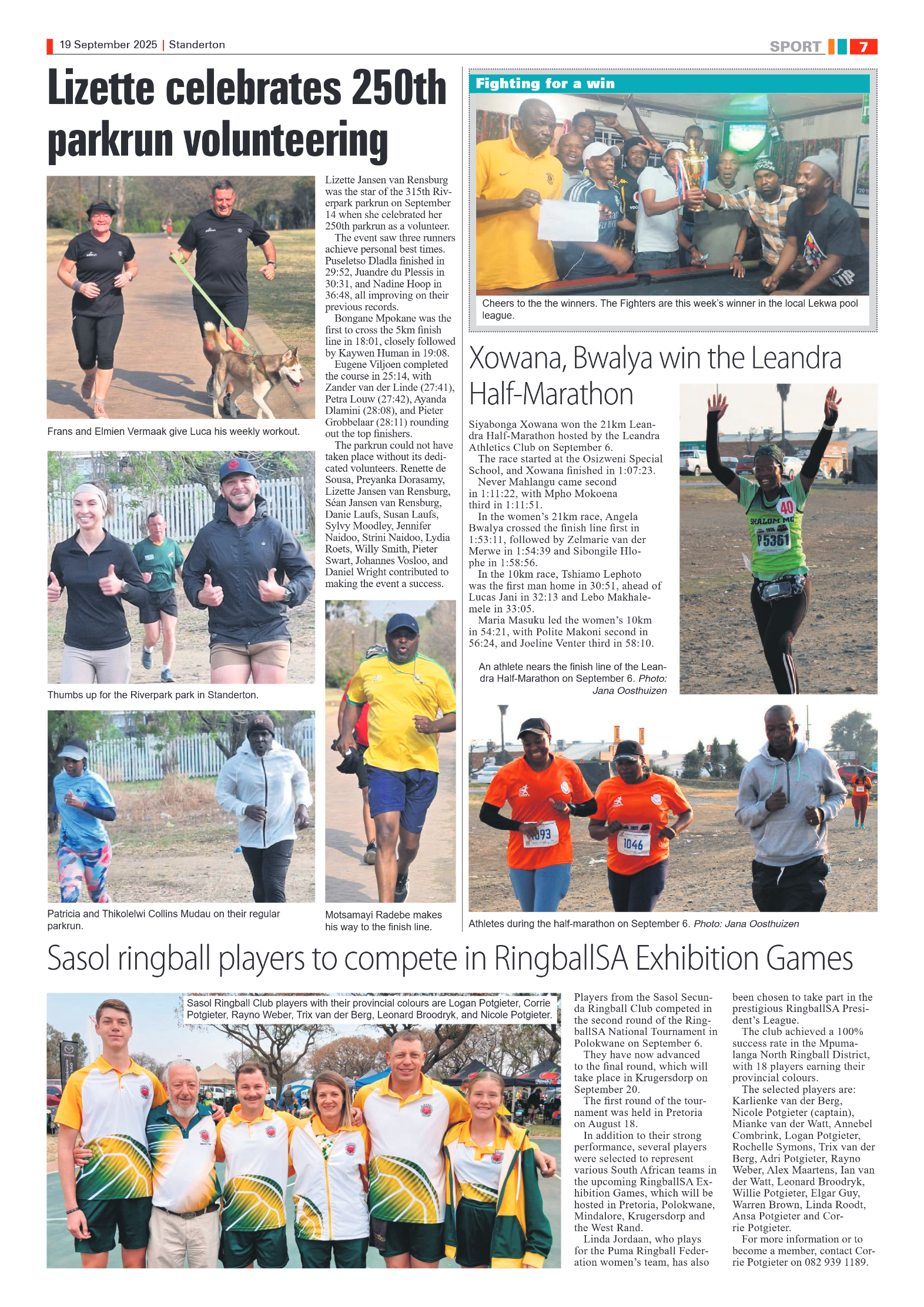 Standerton Advertiser 19 September 2025 page 7