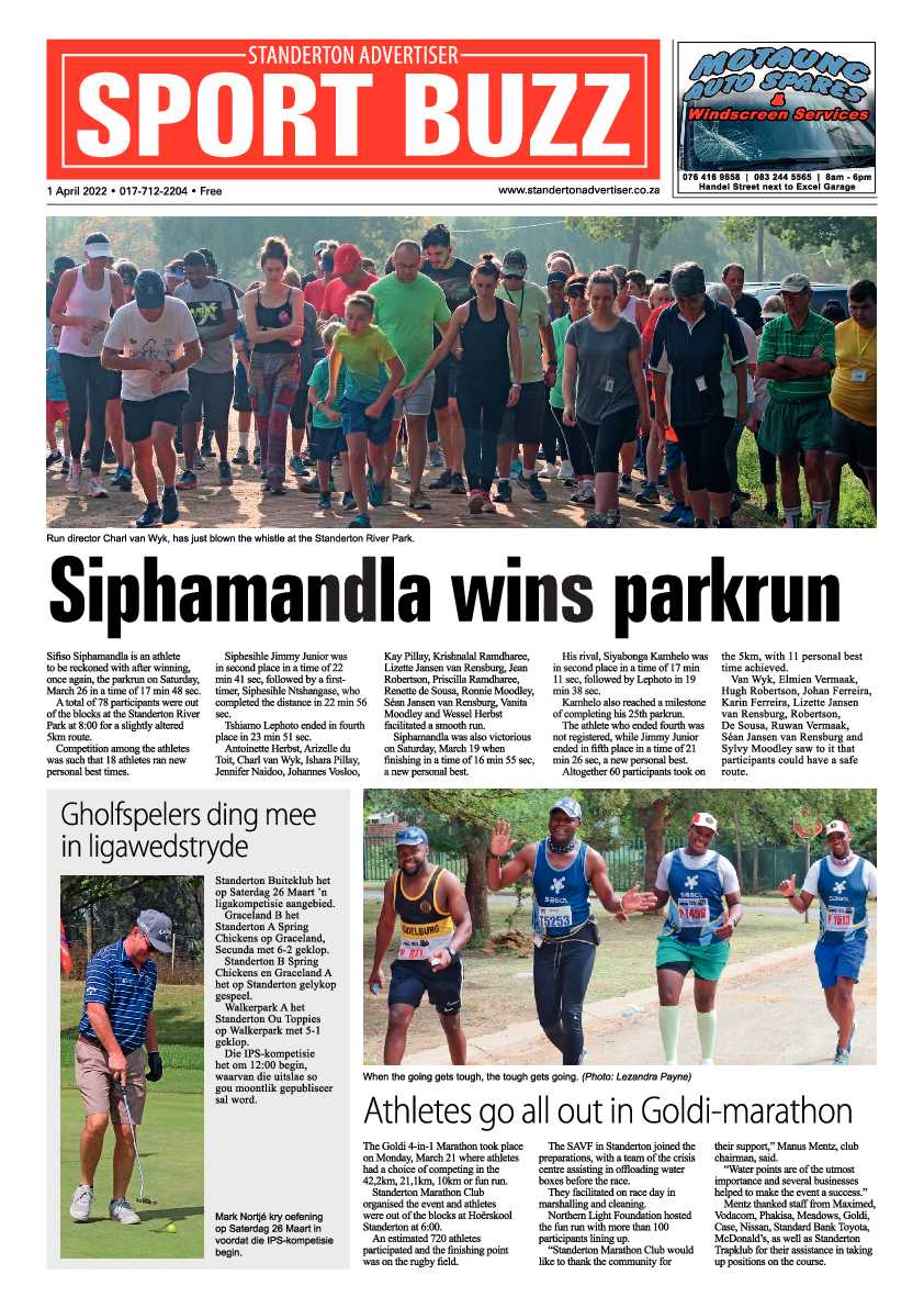 Standerton Advertiser 1 April 2022 page 8