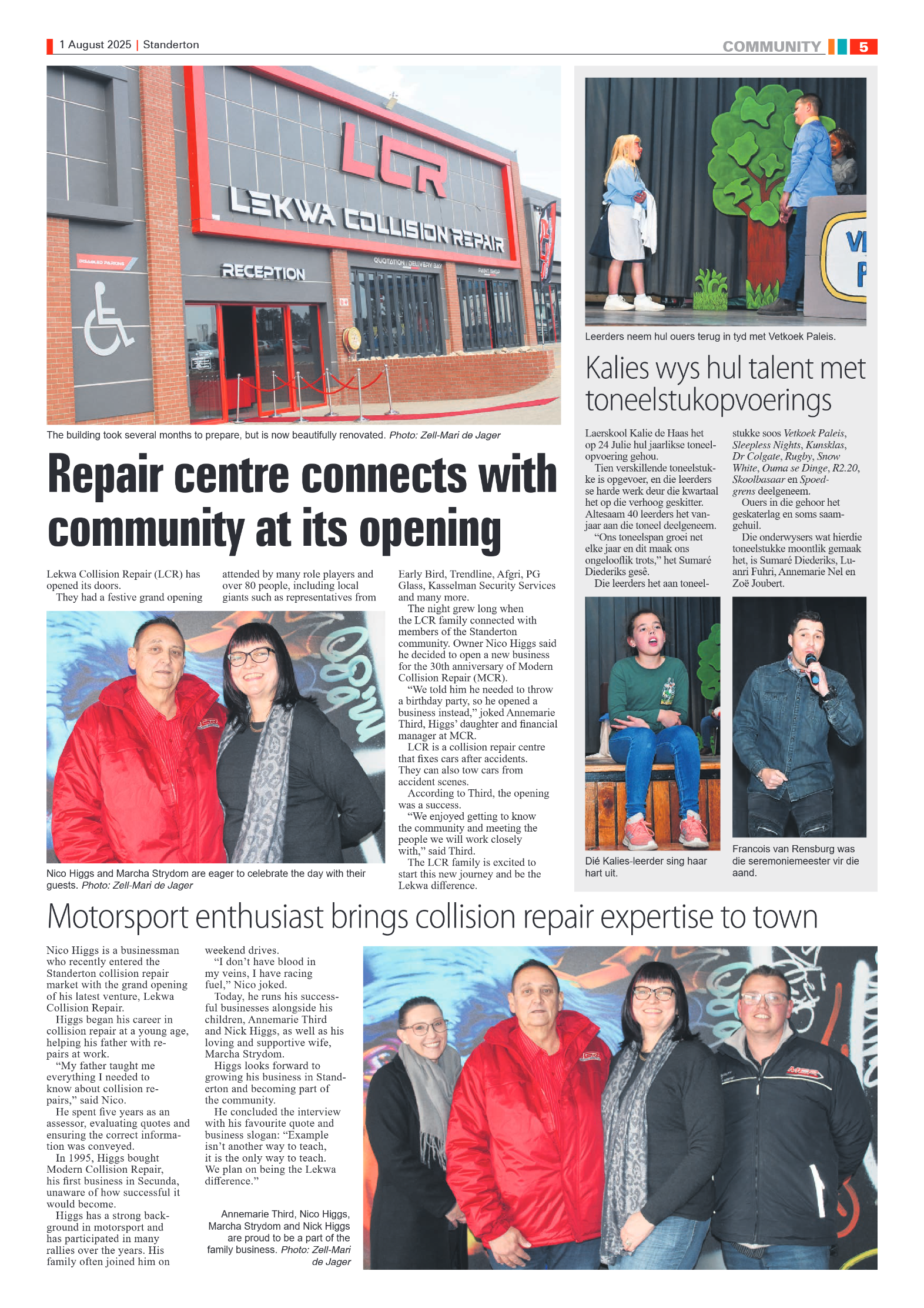 Standerton Advertiser 1 August 2025 page 5