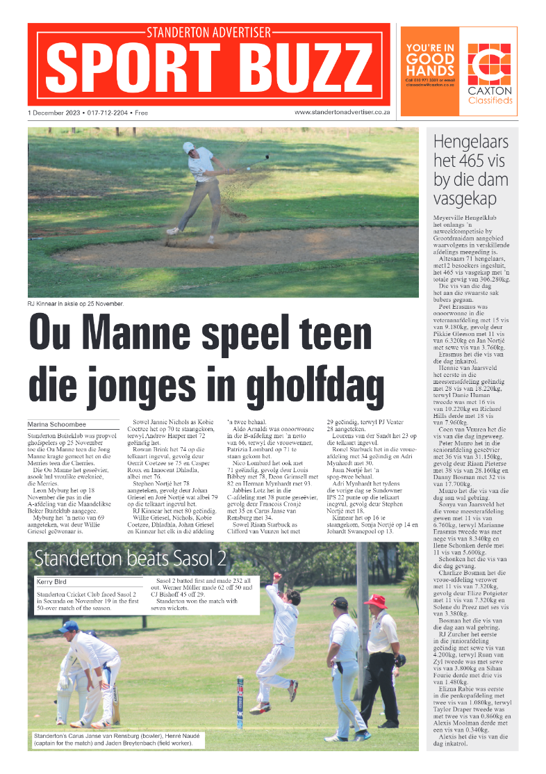 Standerton Advertiser 1 December 2023 page 8