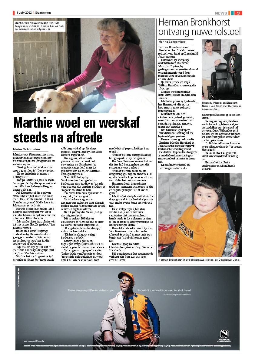 Standerton Advertiser 1 July 2022 page 3
