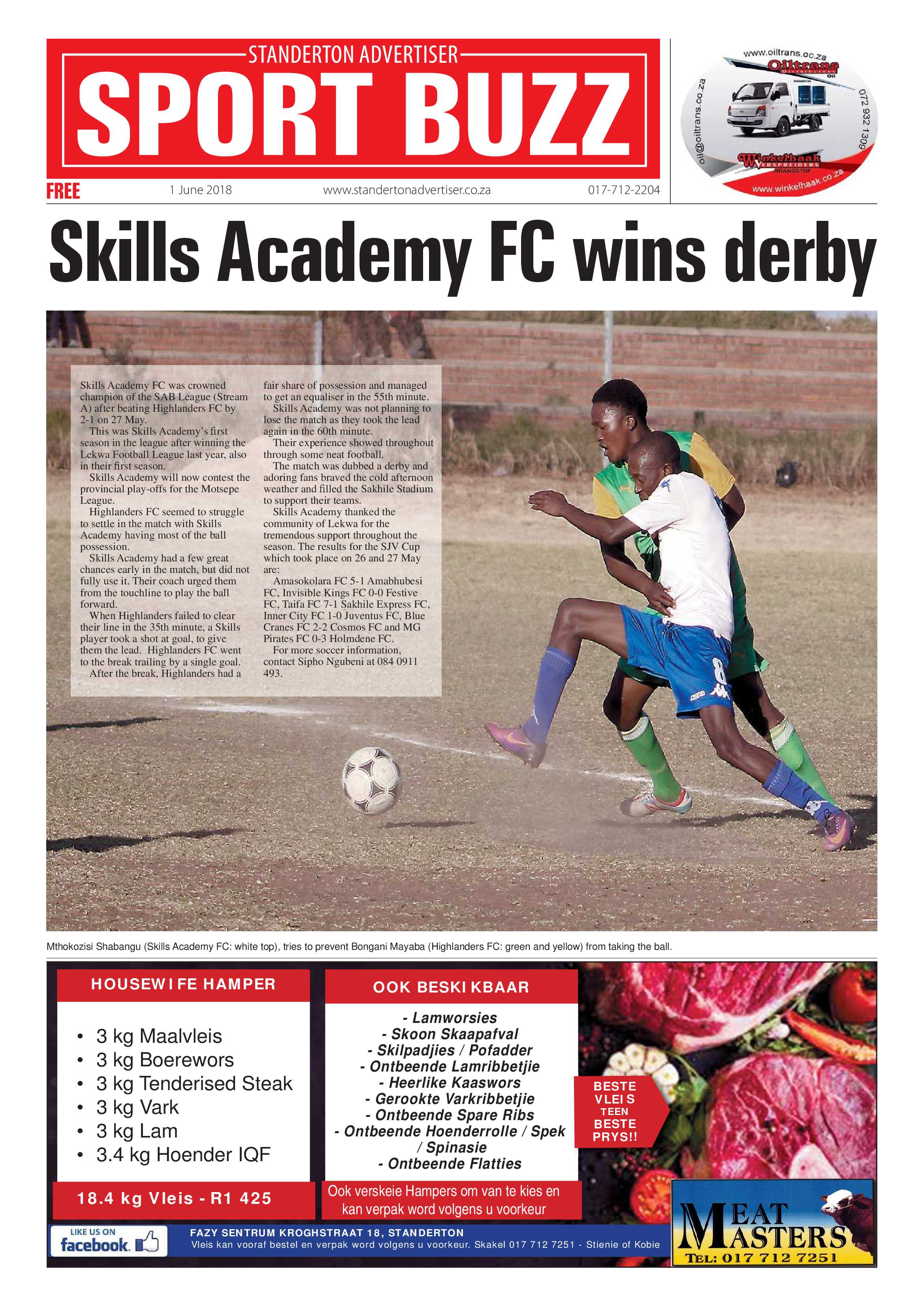 Standerton Advertiser 1 June 2018 page 12