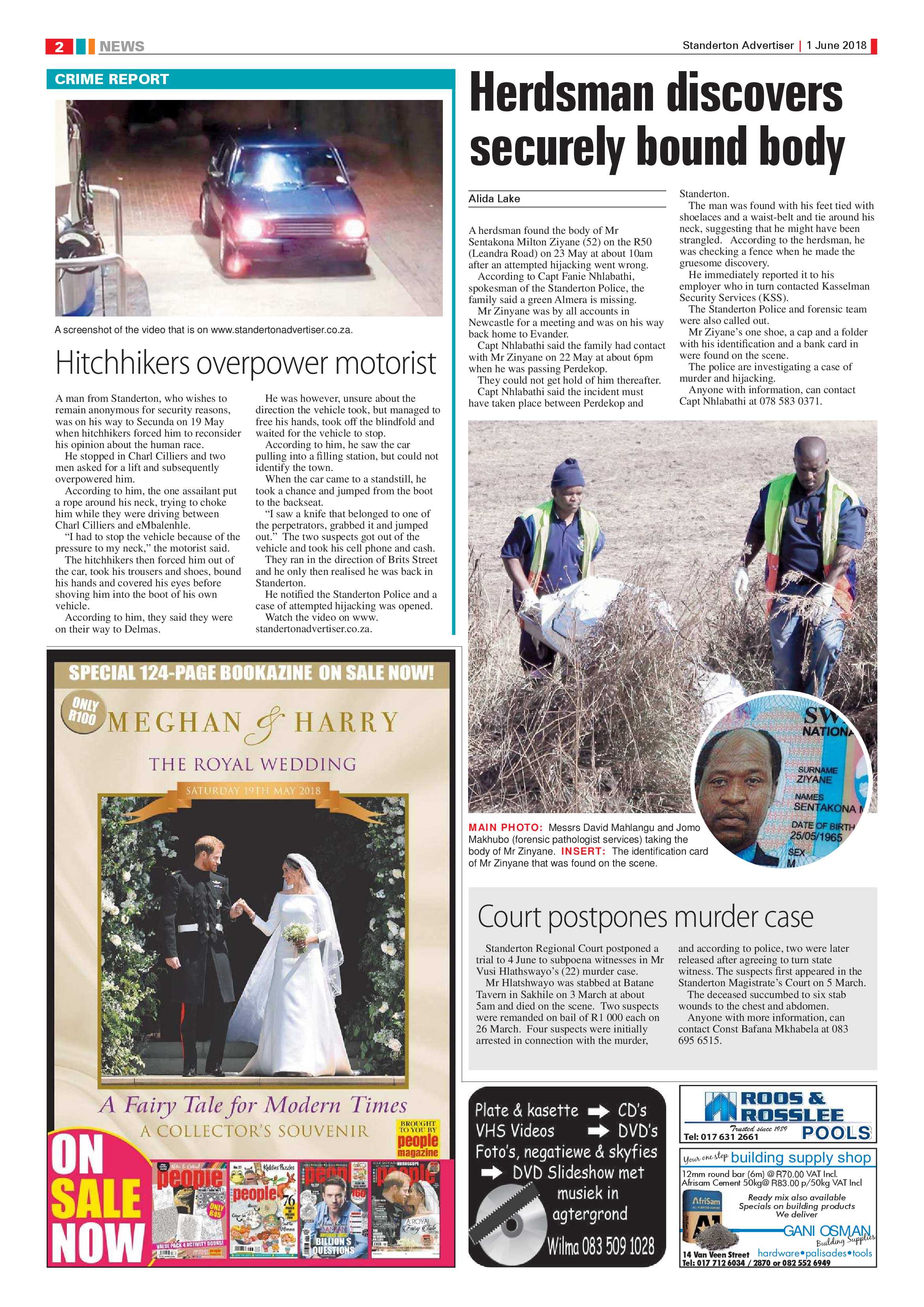 Standerton Advertiser 1 June 2018 page 2