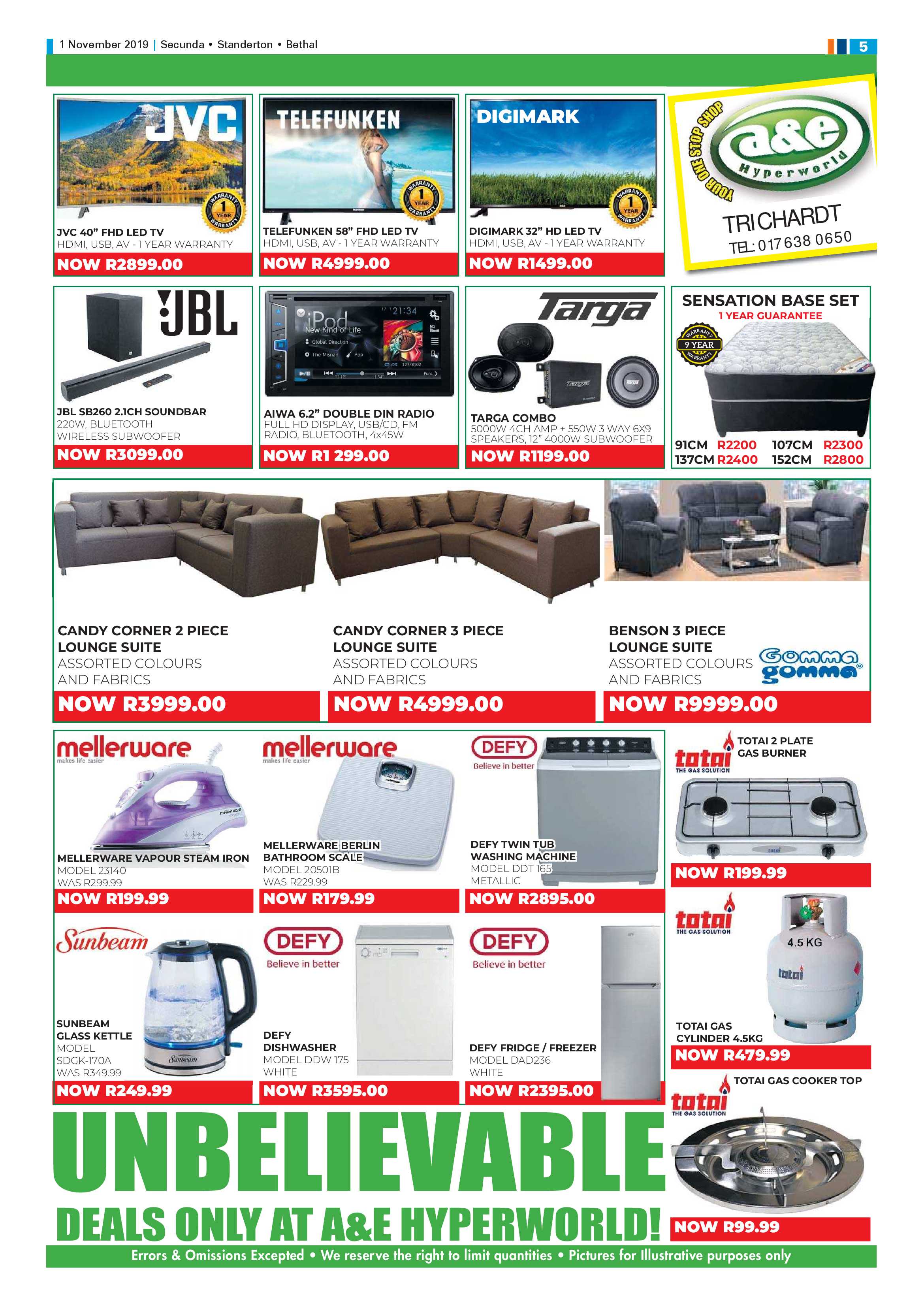 Standerton Advertiser 1 November 2019 page 5