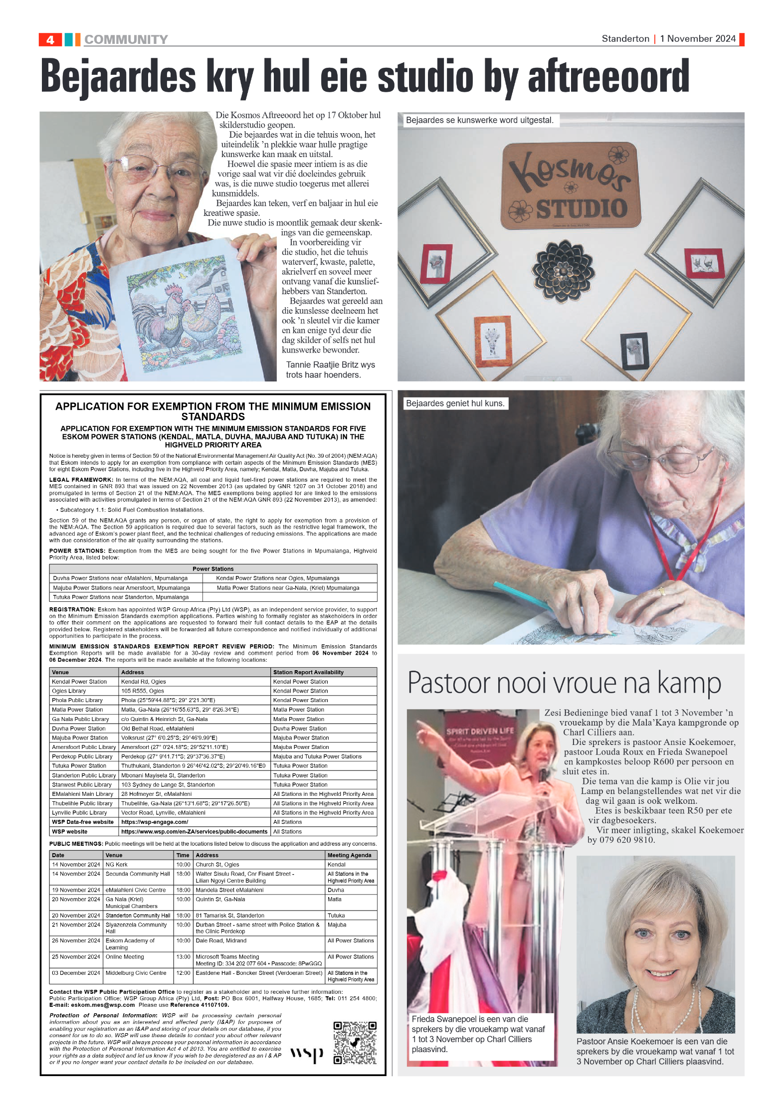 Standerton Advertiser 1 November 2024 page 4