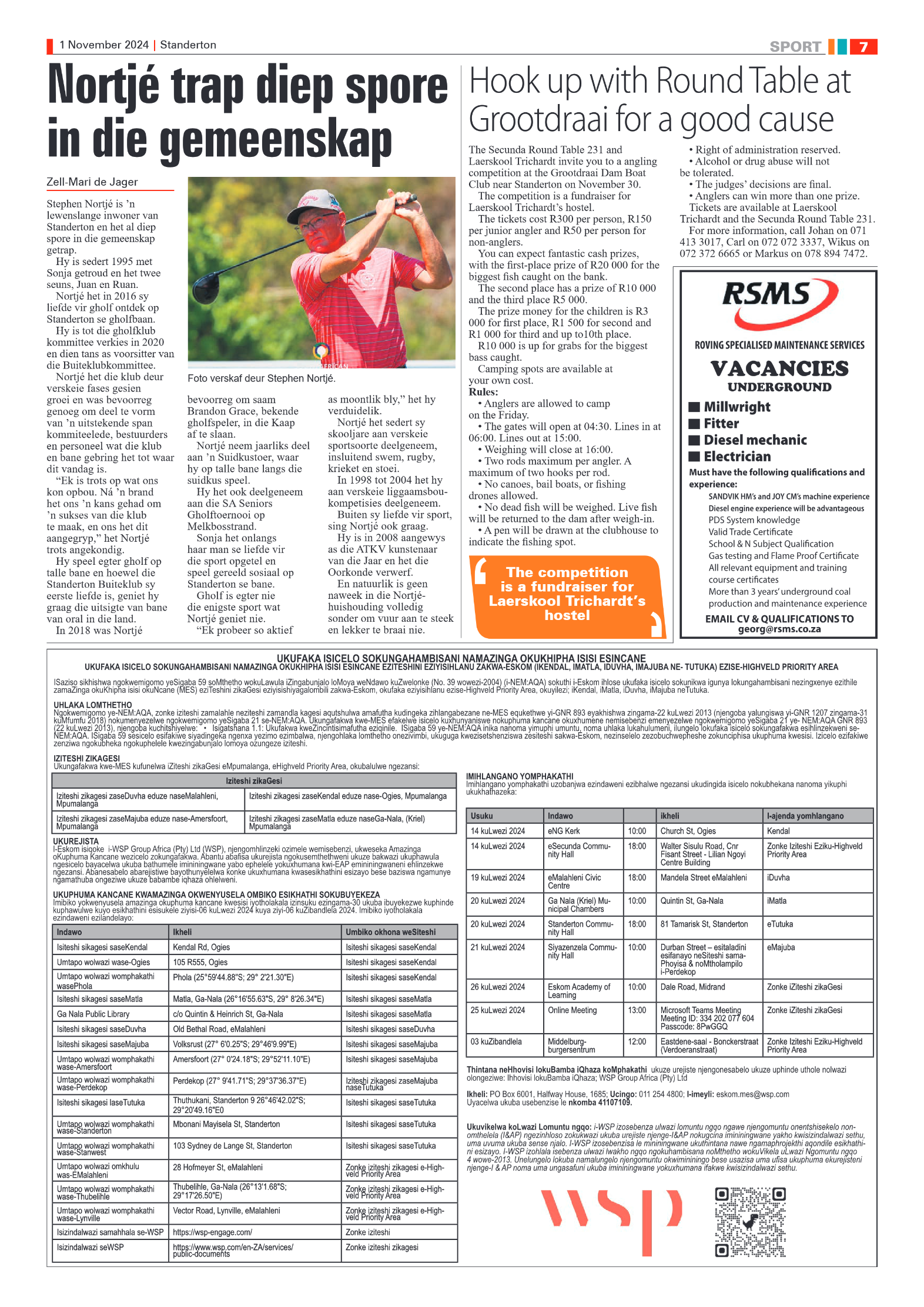 Standerton Advertiser 1 November 2024 page 7