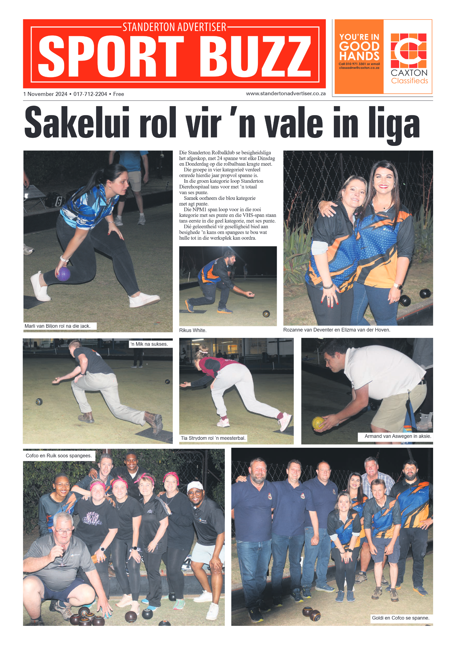 Standerton Advertiser 1 November 2024 page 8